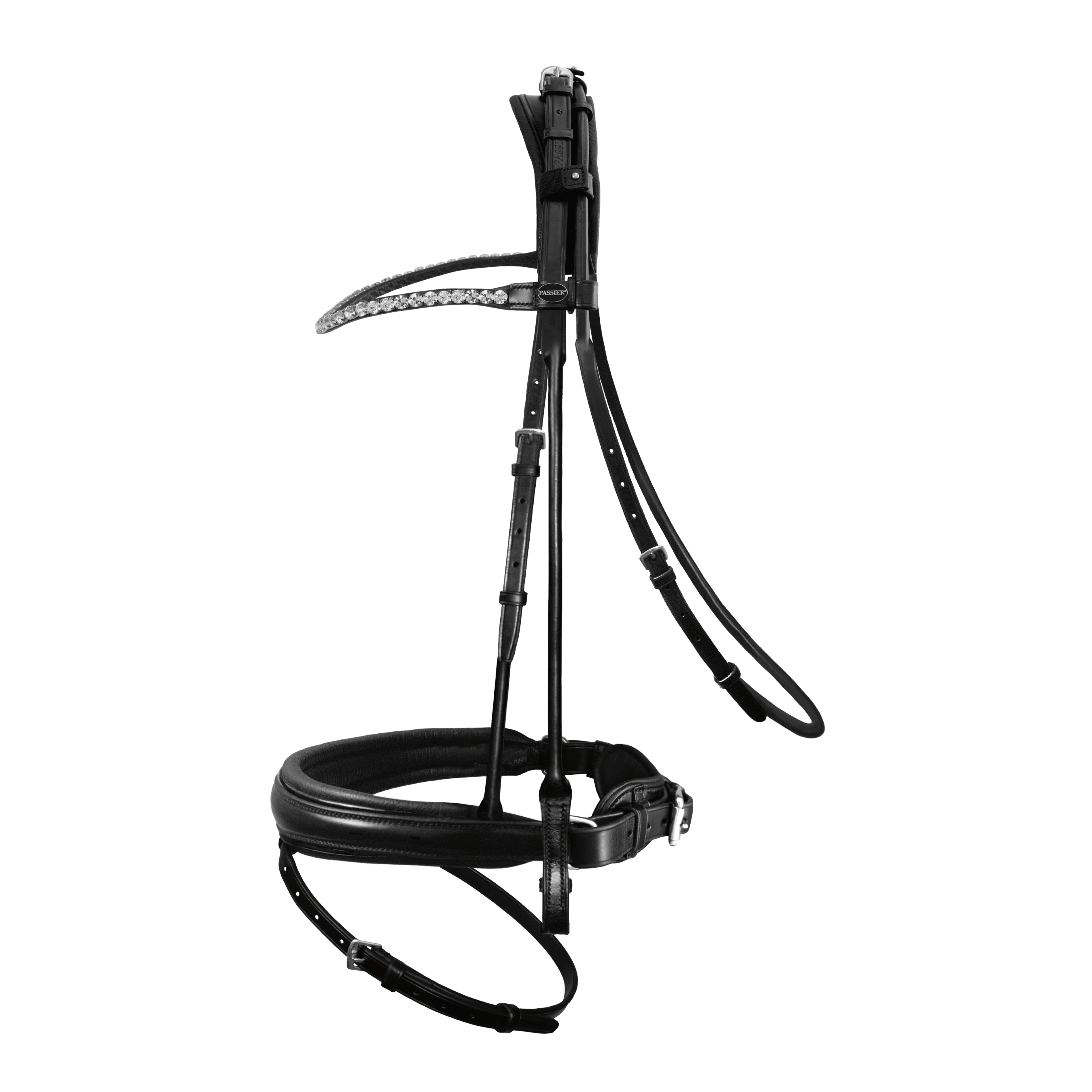 Passier NEW Harmony Rolled Snaffle Bridle - with webbing reins