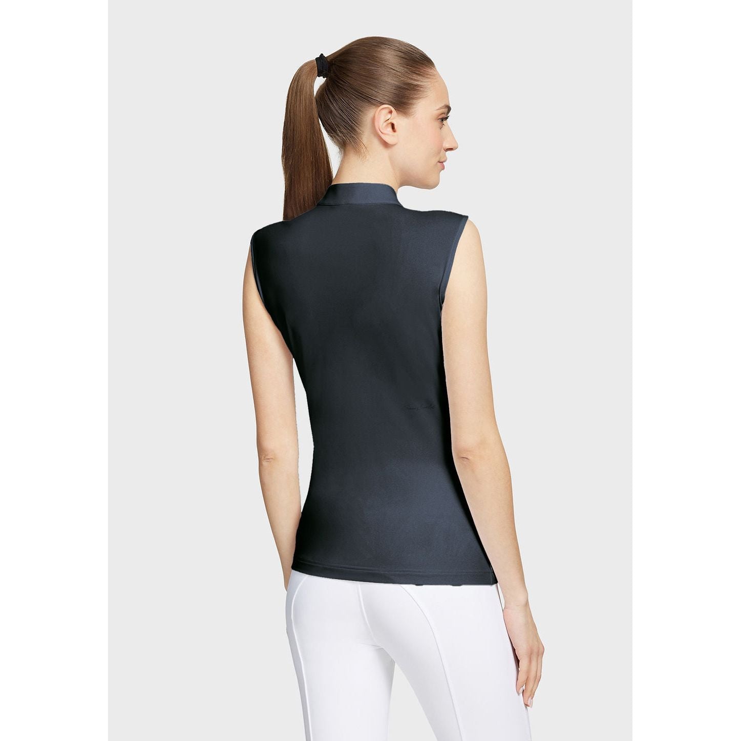 Samshield SS24 Bruna Sleeveless Polo Shirt Shirt - Navy