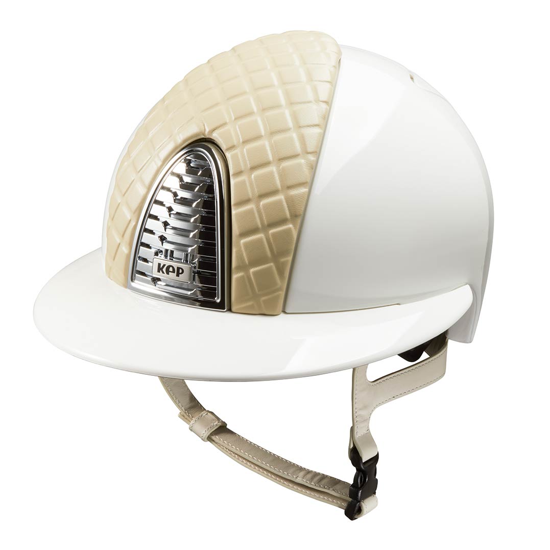 Kep Cromo2 - Milano - Leather Collection - White with Beige Front