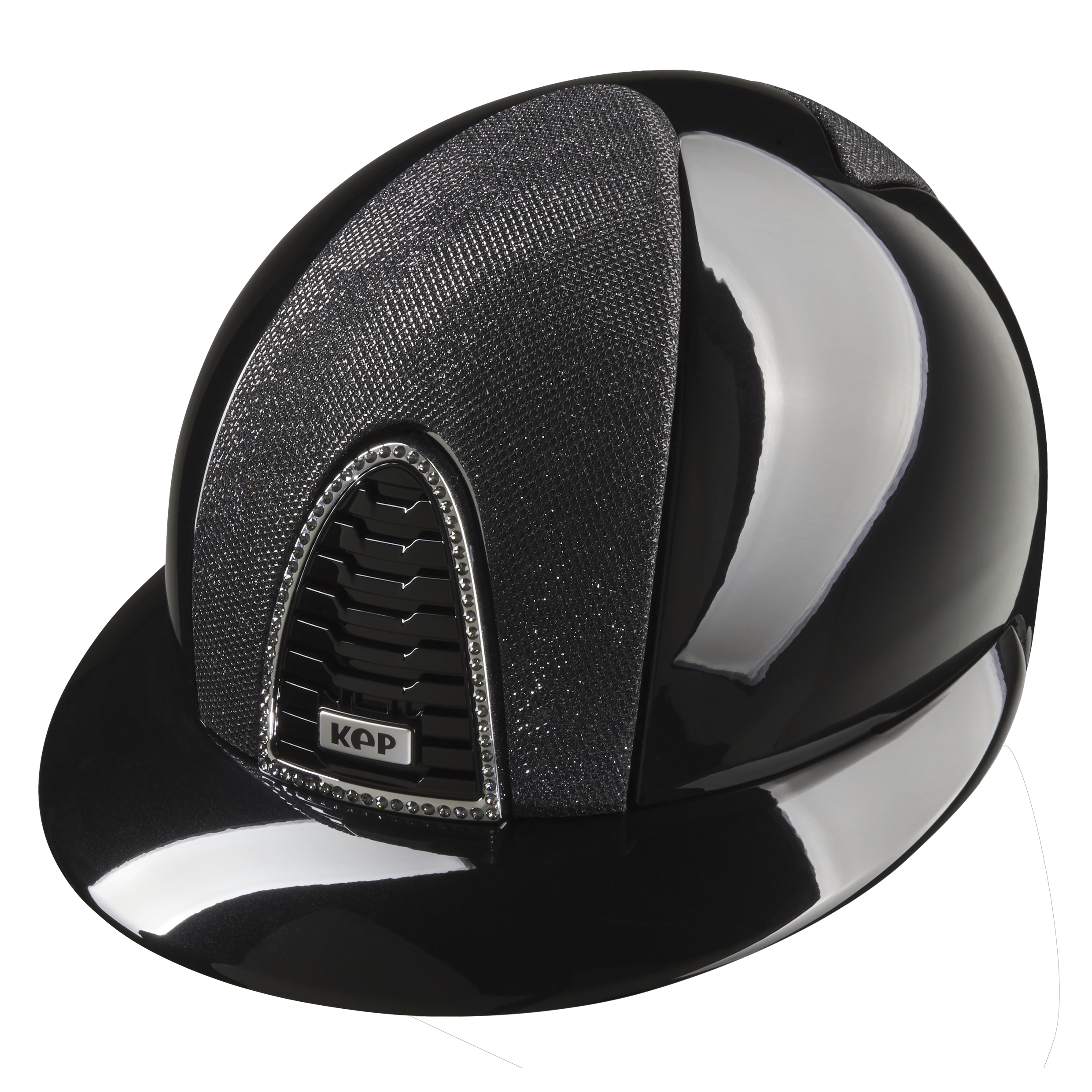 Kep Cromo2 - Luminor - Polish with Swarovski Crystal Frame - Black