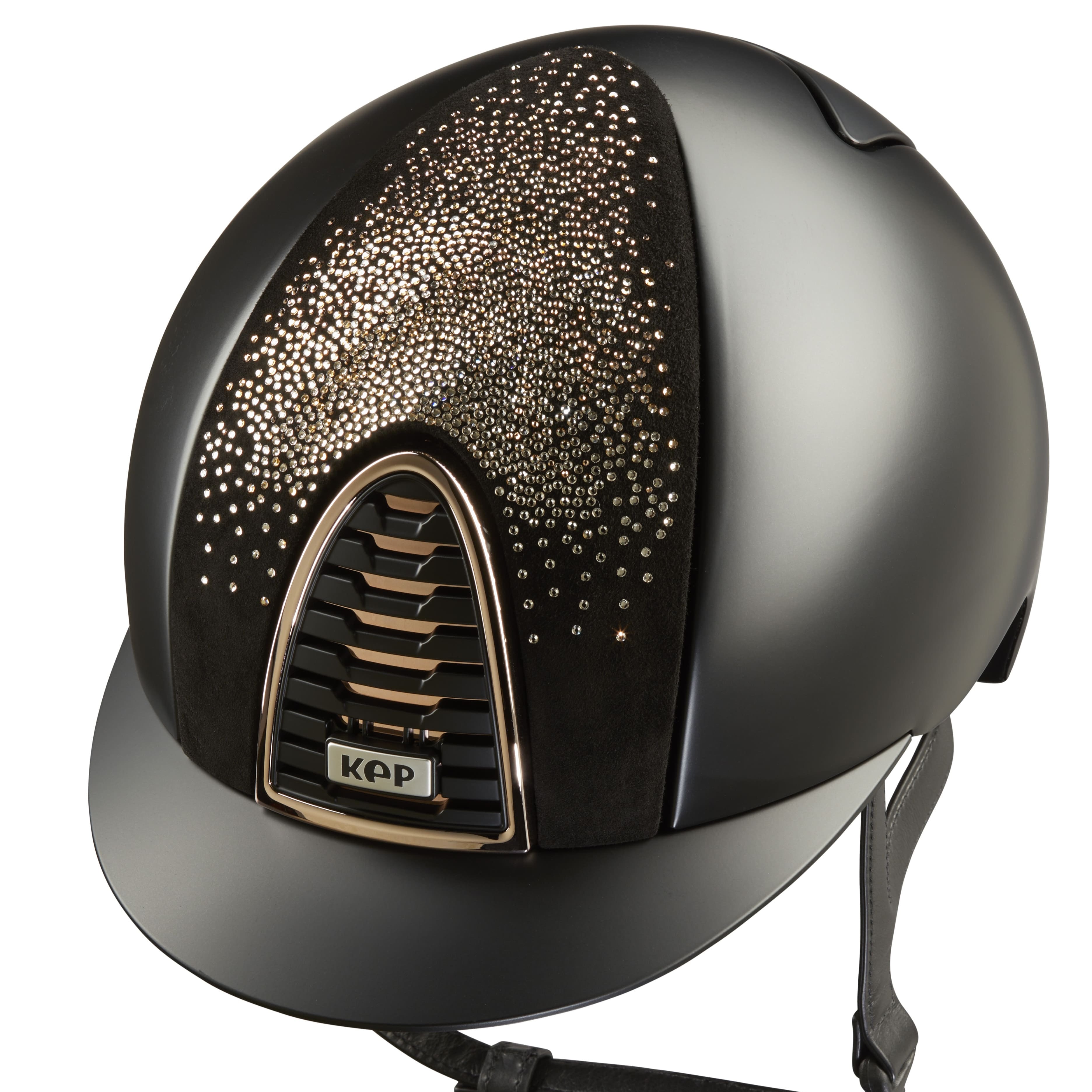 Kep Cromo2 - Nebula - Black Textile with Rosegold swarovski crystal