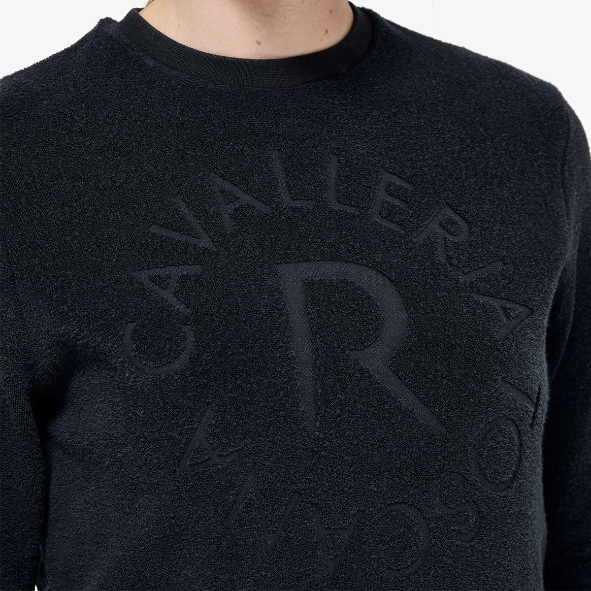 Cavalleria Toscana Orbit Crew Neck Sweatshirt- FED111