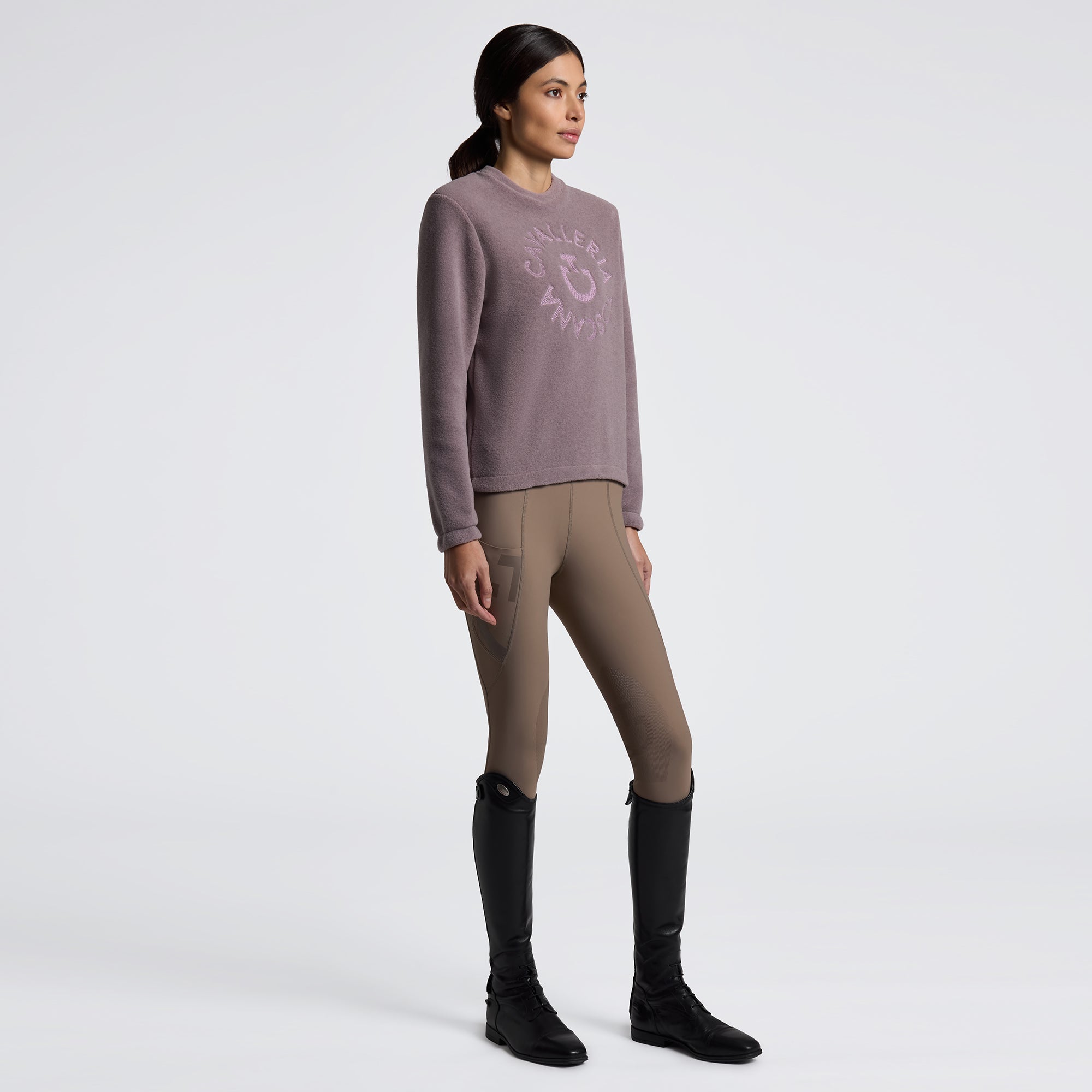 CT AW25 Fleece Crew Neck - Grape Shake