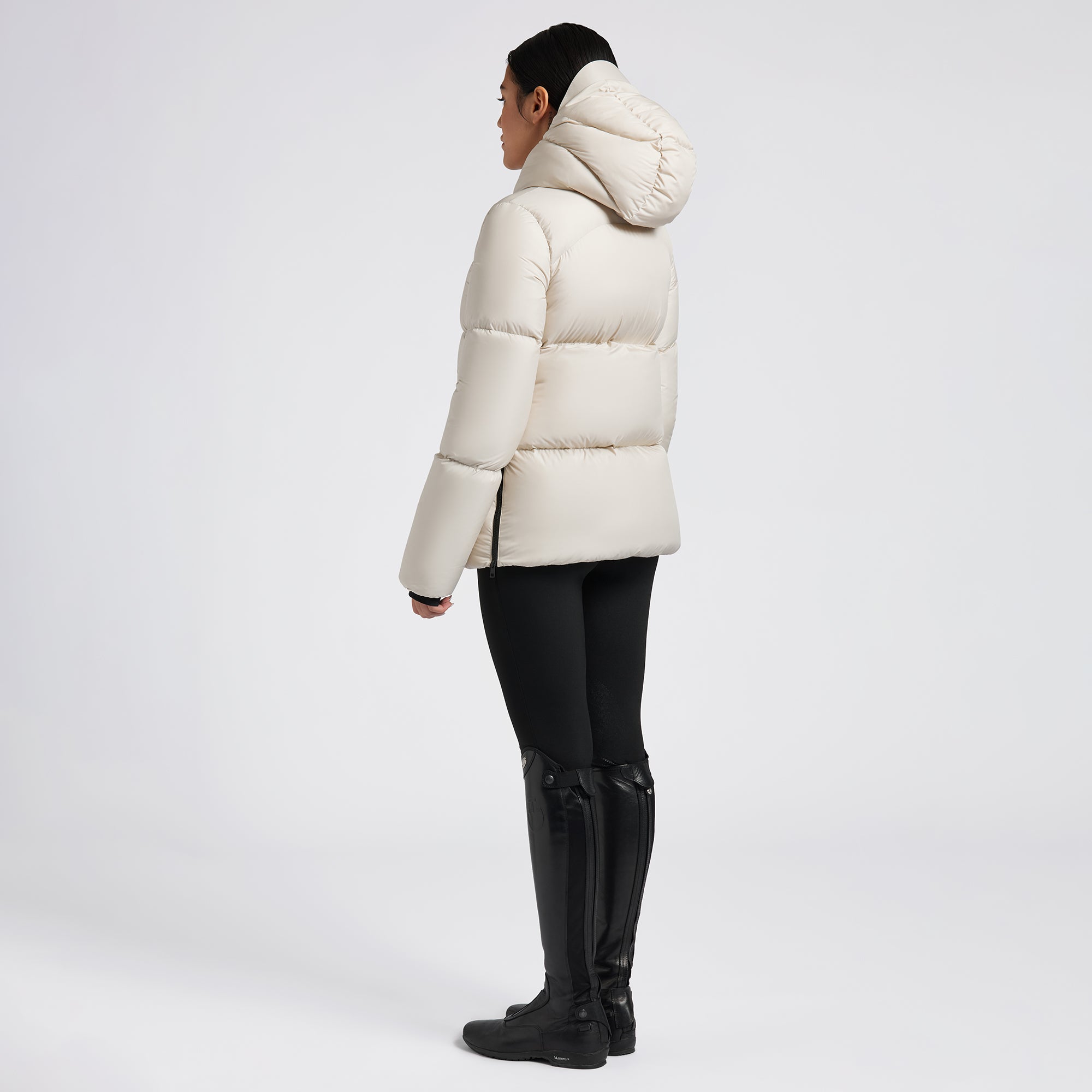 Cavalleria Toscana AW24 Hooded Down Padded Nylon Parka- GID301