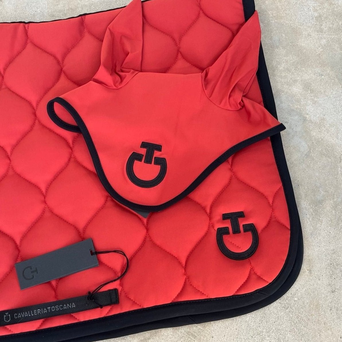 Cavalleria Toscana Jump SaddlePad Set Earthenware- SOT103 CUF043