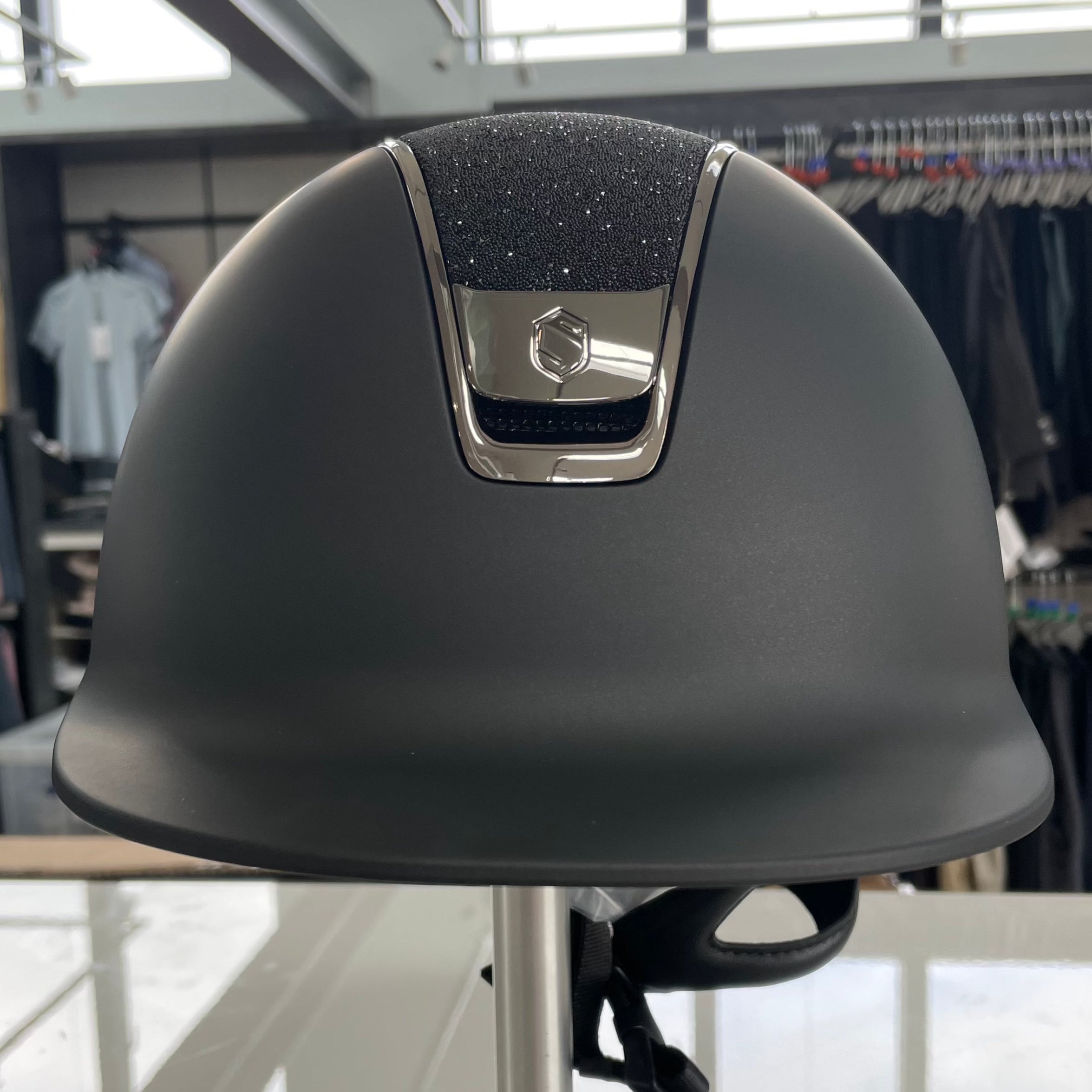 Samshield Shadowmatt 2.0 Black swarovski crystal top (medium and large)- in stock and ready to ship!