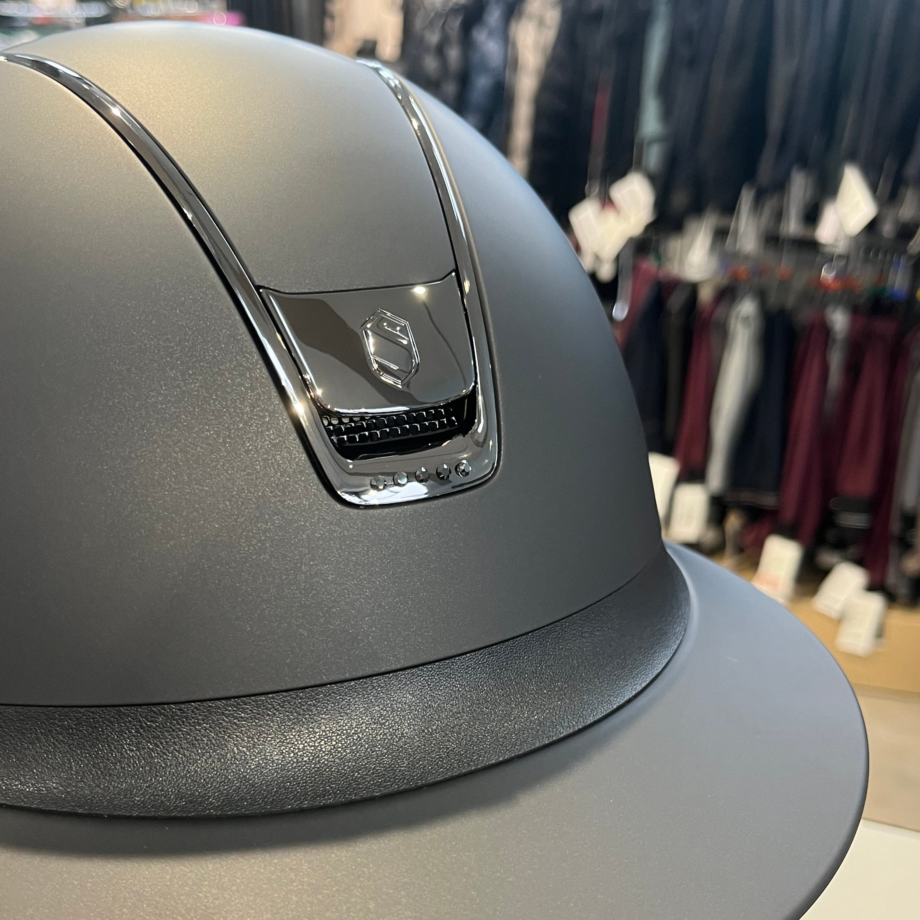 Samshield Miss Shield Black with black 5 front crystals- in stock and ready to ship!