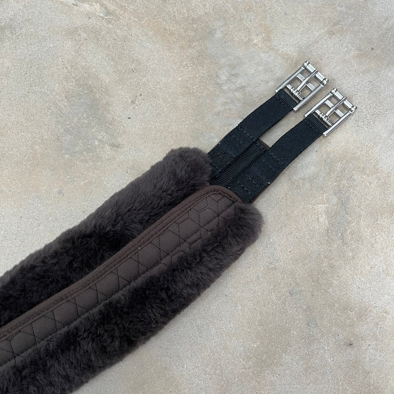 Mattes Long Girth - Athletico with detachable cover Brown 135cm (in stock and ready to ship)