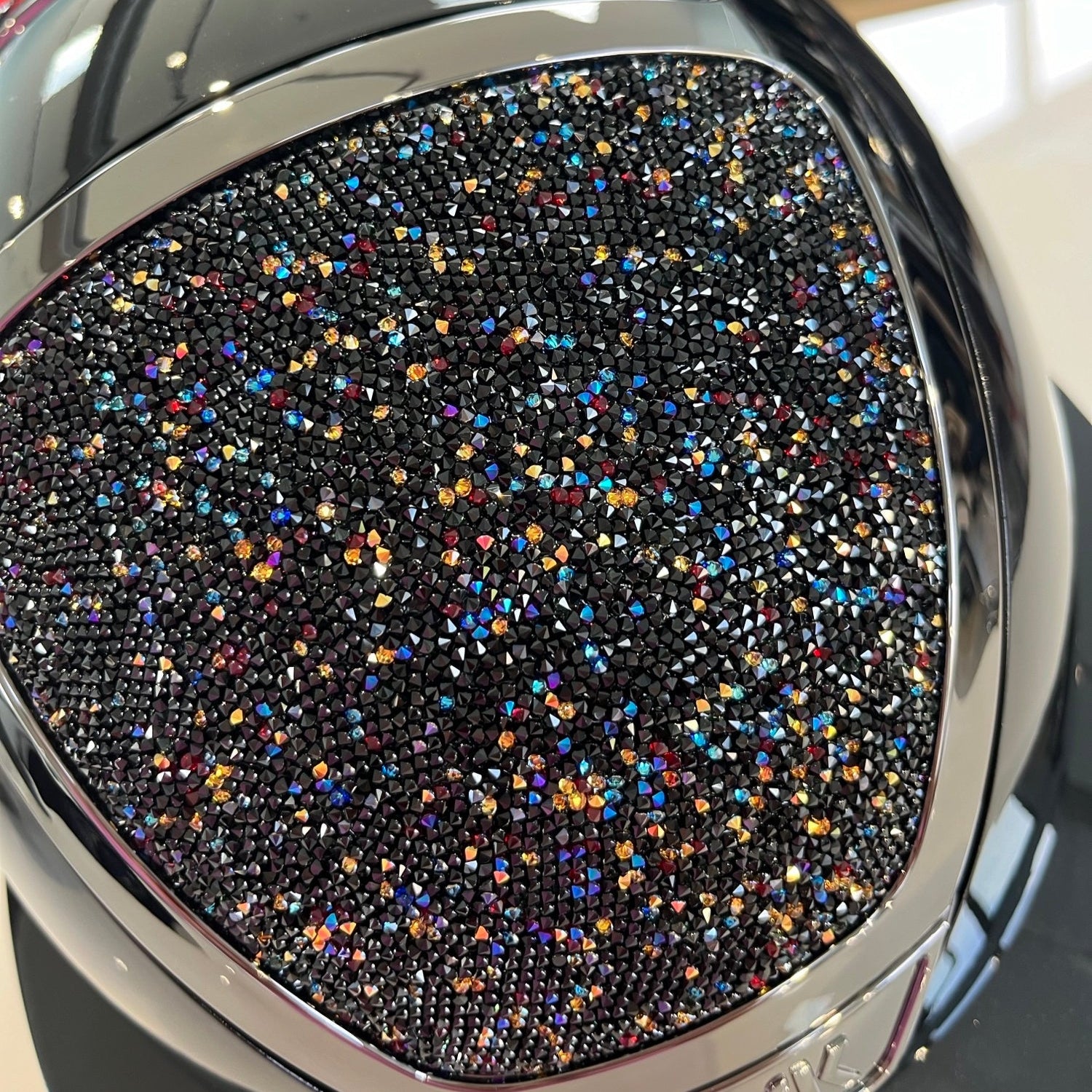 Kask Star Lady Pure Shine with Swarovski Midnight Black/Volcano- in stock and ready to ship!