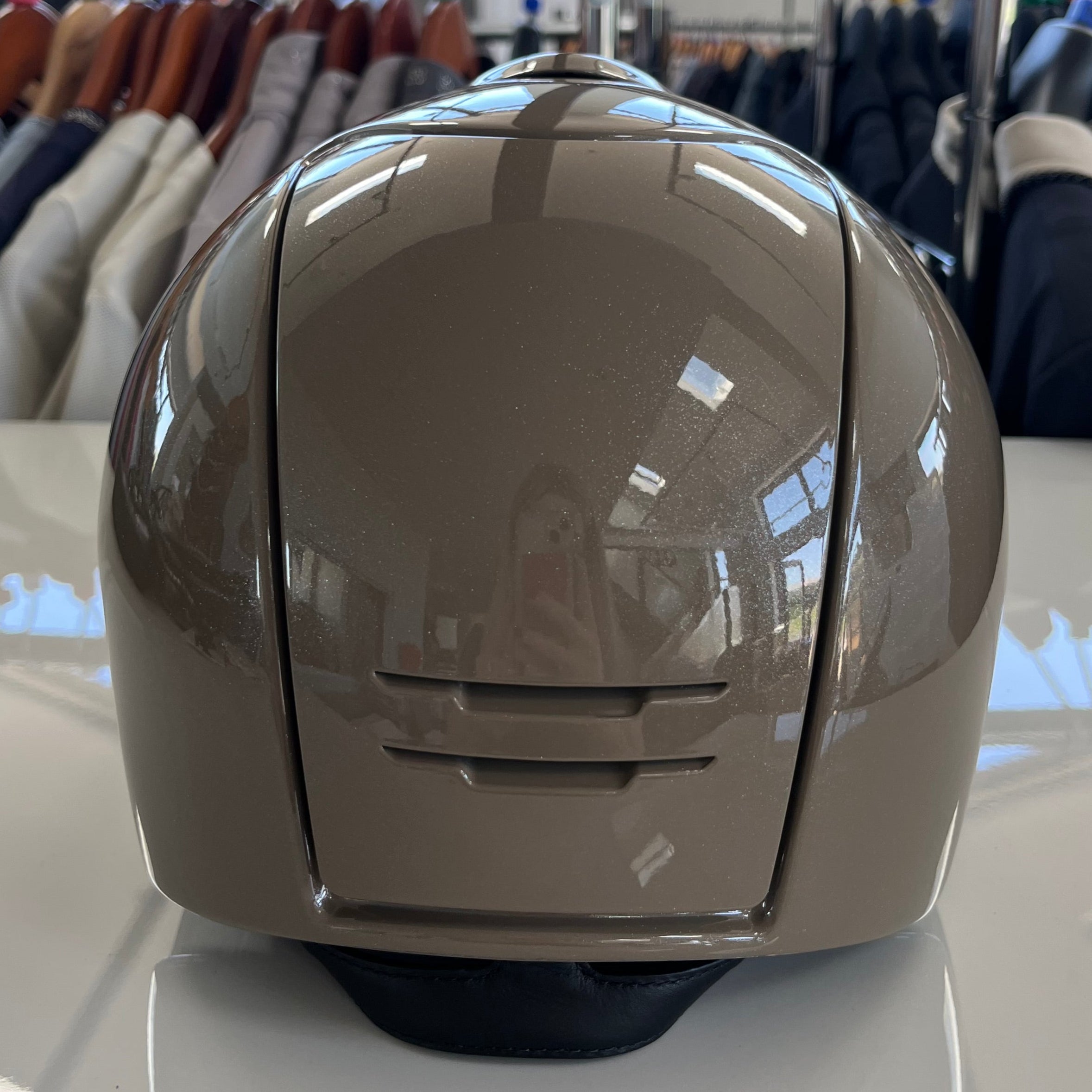 Kep Cromo2 Taupe diamond with crystal frame M- in stock and ready to ship!