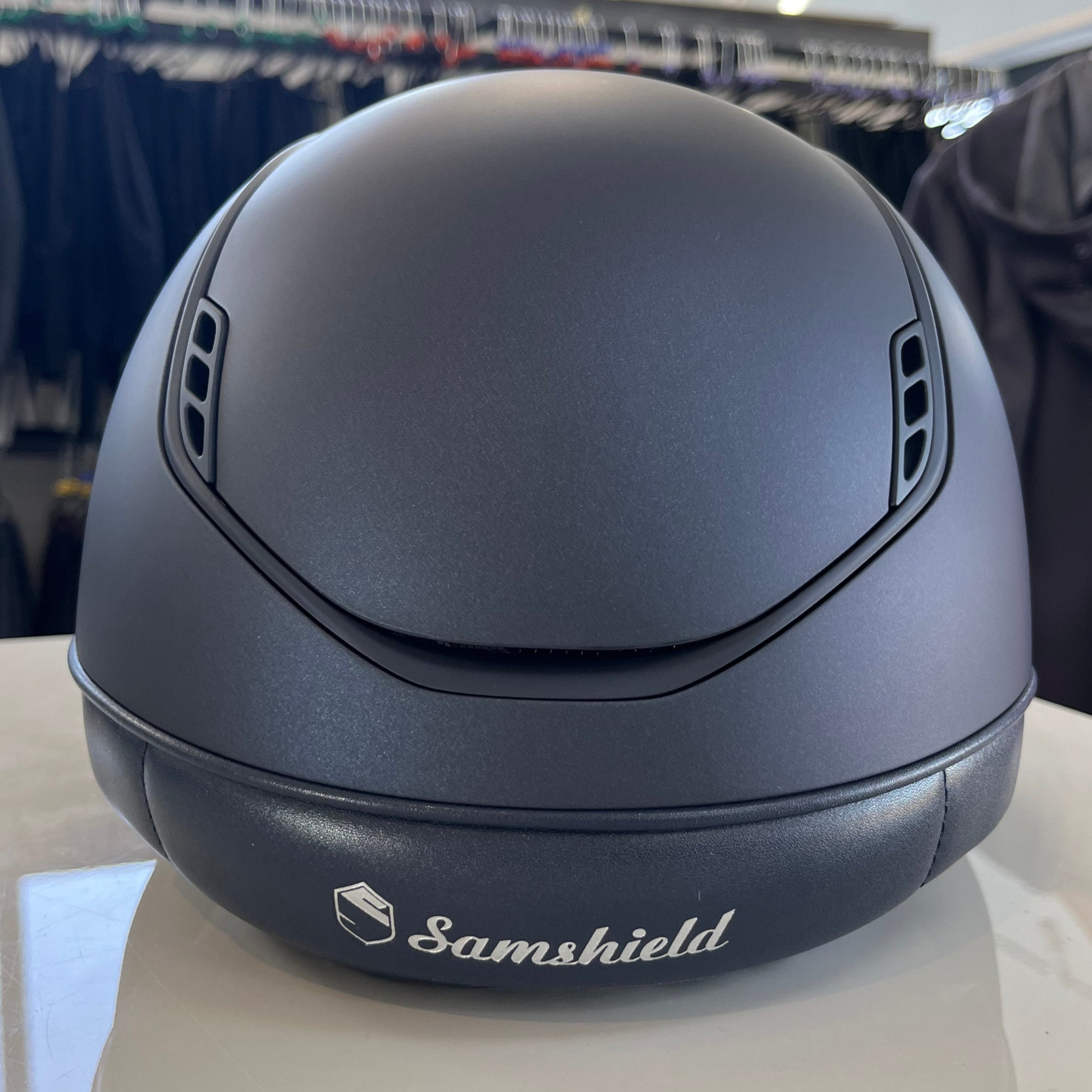 Samshield Miss Shield 2.0 Blue Darkline with five front crystals- in stock and ready to ship!