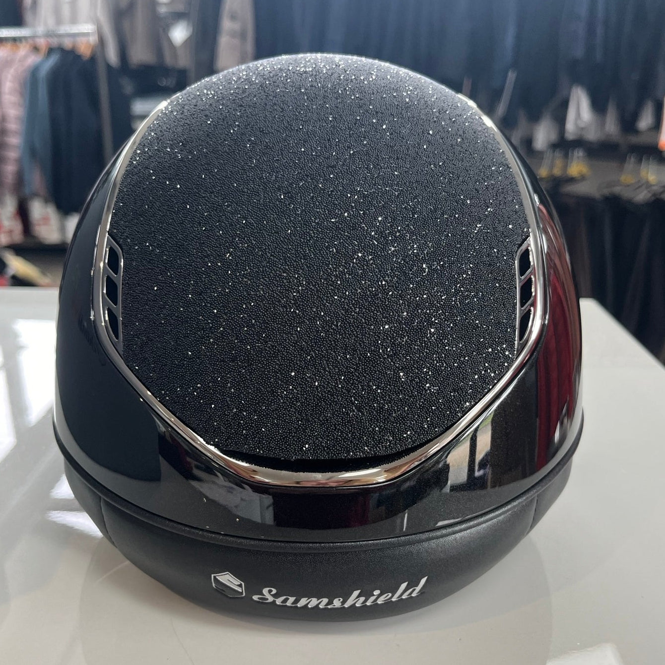 Samshield Black glossy crystal