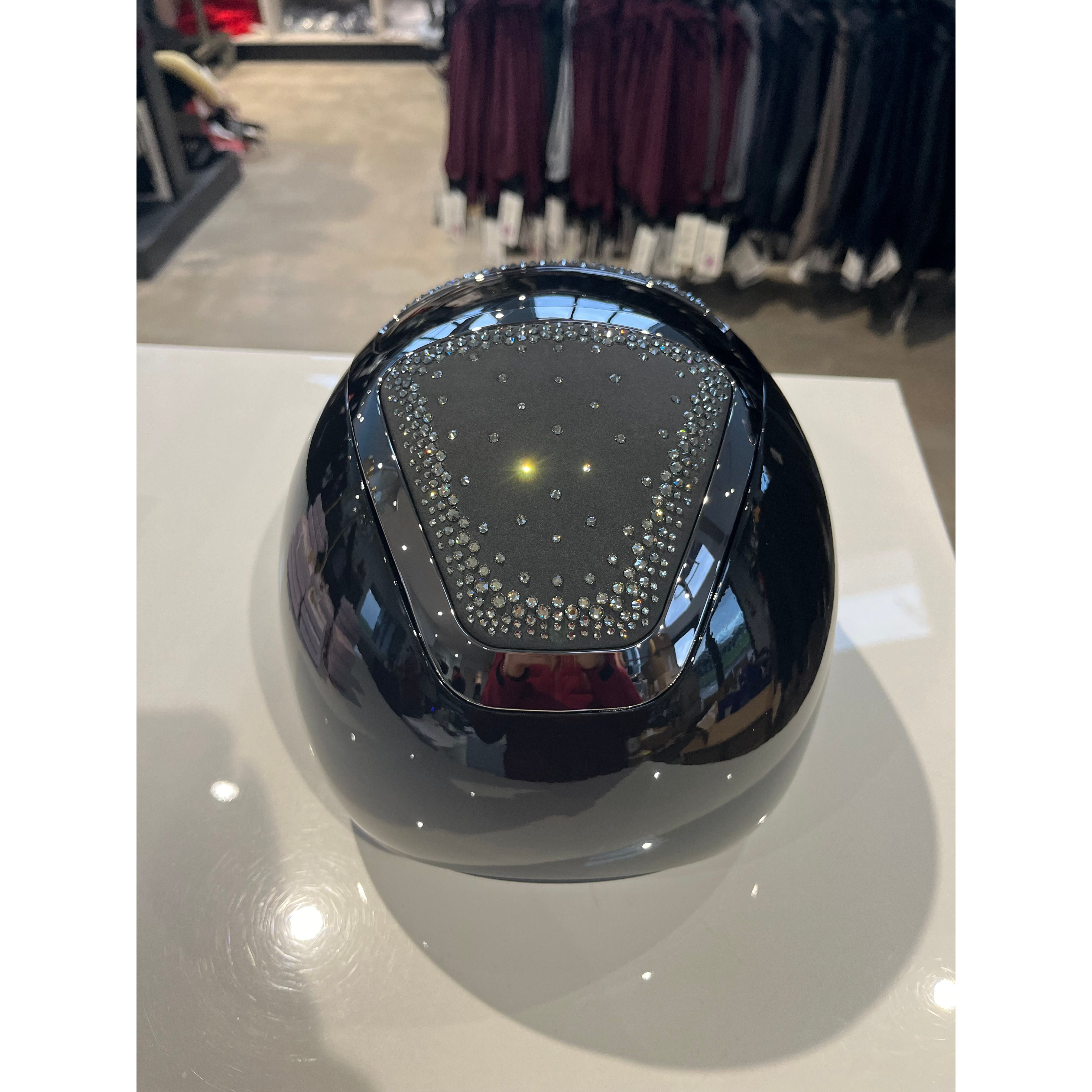 Kask Star Lady Pure Shine Black in out diamond - in stock and ready to ship! KA93