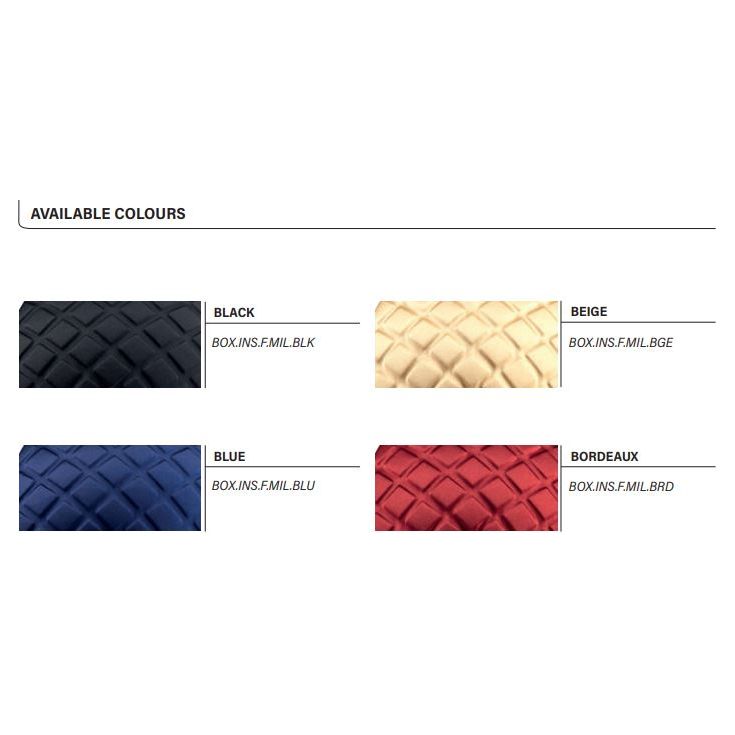 Kep Cromo2 - Milano Satin Collection - Inserts for front panel