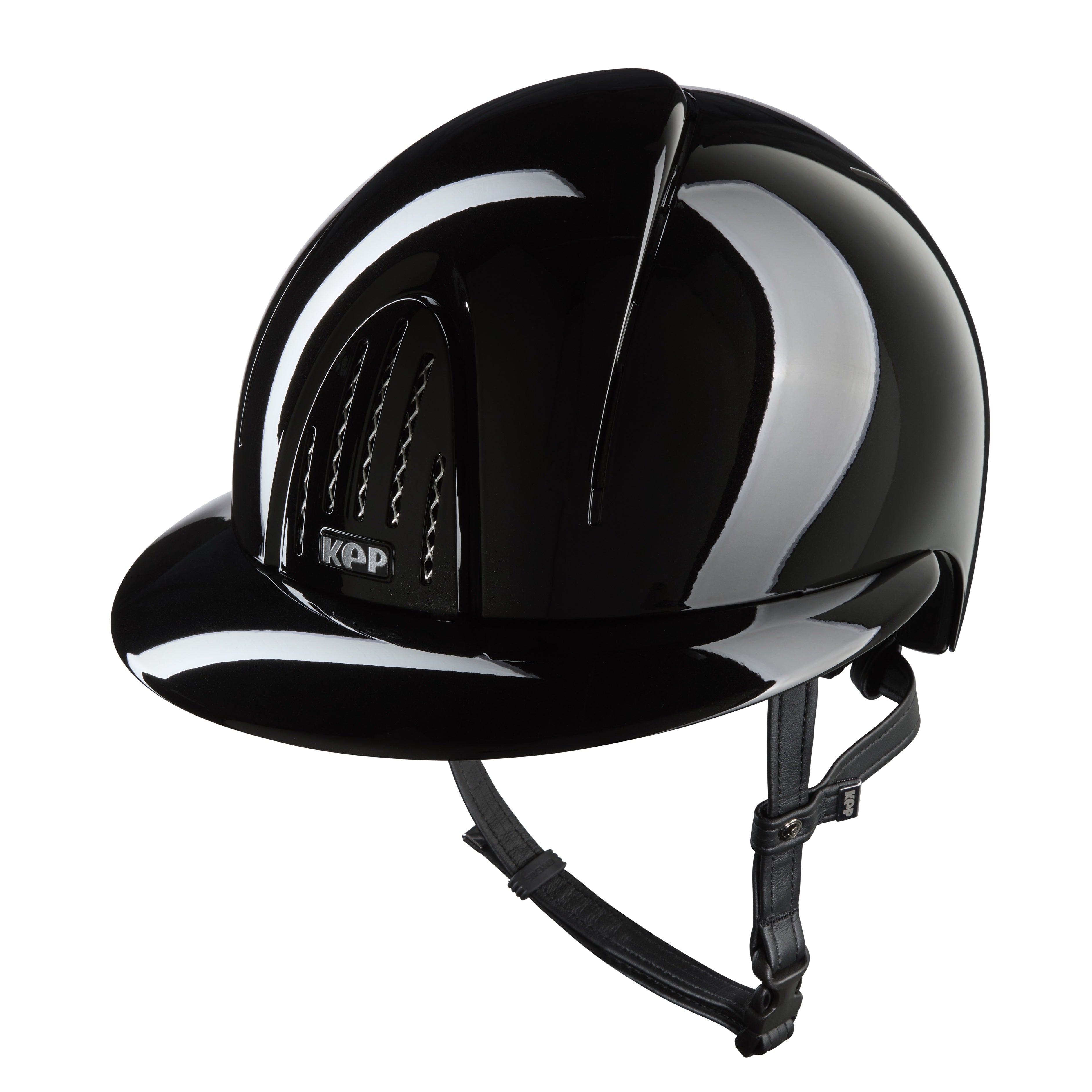 Kep Smart Nova- Metal Polish Black Polo Visor