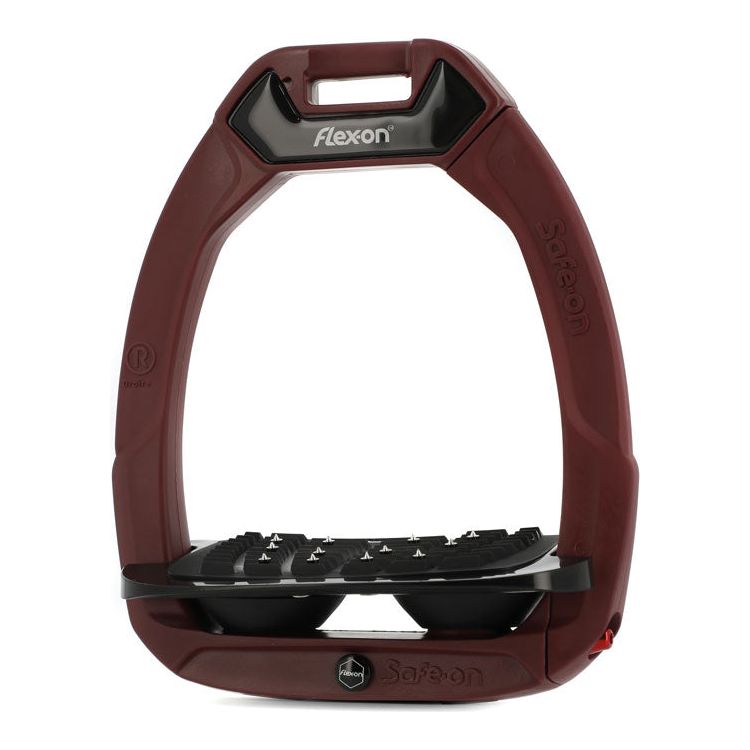 Flex-On Safe-On Stirrups for riders 40kg+