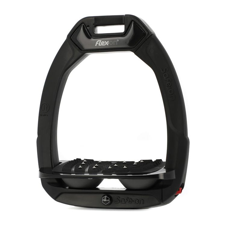 Flex-On Safe-On Stirrups for riders 40kg+