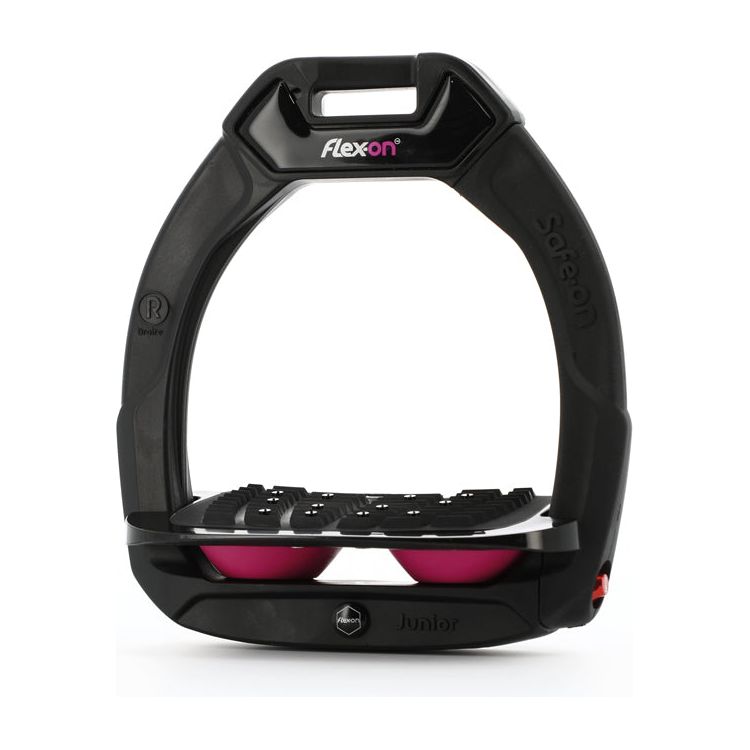 Flex-On Junior Safe-On Stirrups for riders below 40kg