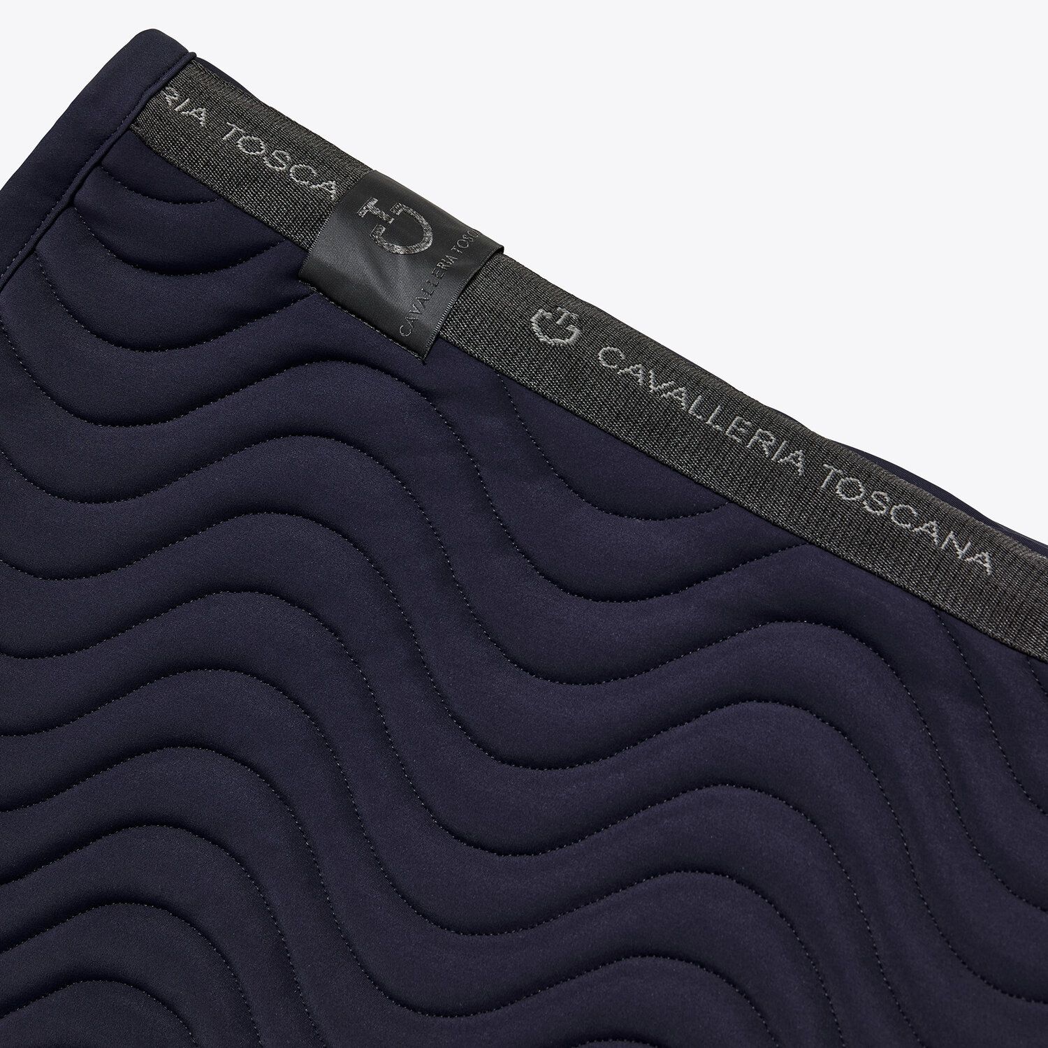 Cavalleria Toscana quilted wave jersey jump saddlepad- SOT065