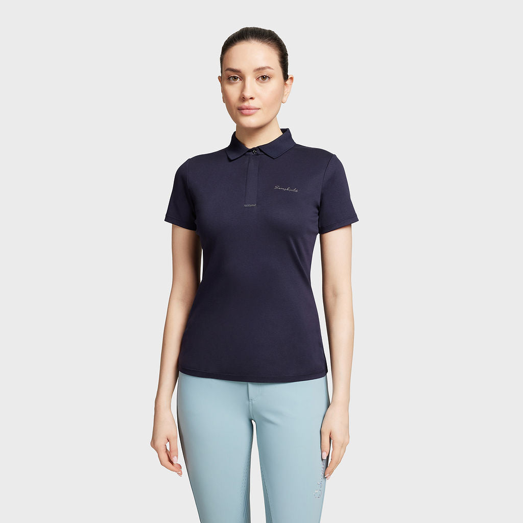 Samshield SS24 Celine Polo Shirt Shirt - Navy