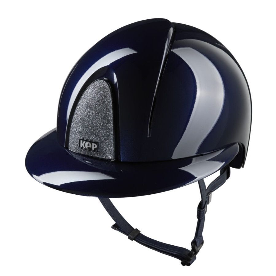 Kep Smart Nova- Metal Polish Blue Star Silver Polo Visor