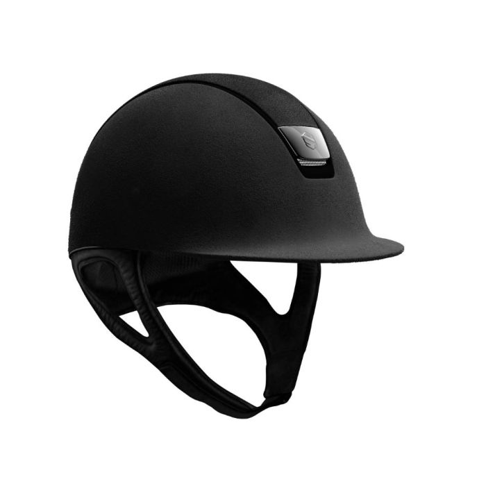 Samshield 2.0 Premium Helmet - Black - Alcantara Top