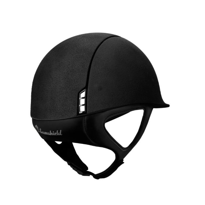 Samshield 2.0 Premium Helmet - Black - Alcantara Top