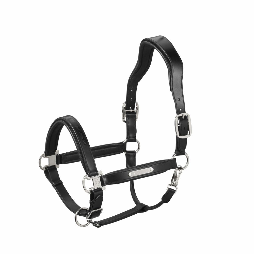 Eskadron Leather Stallion HeadCollar Black
