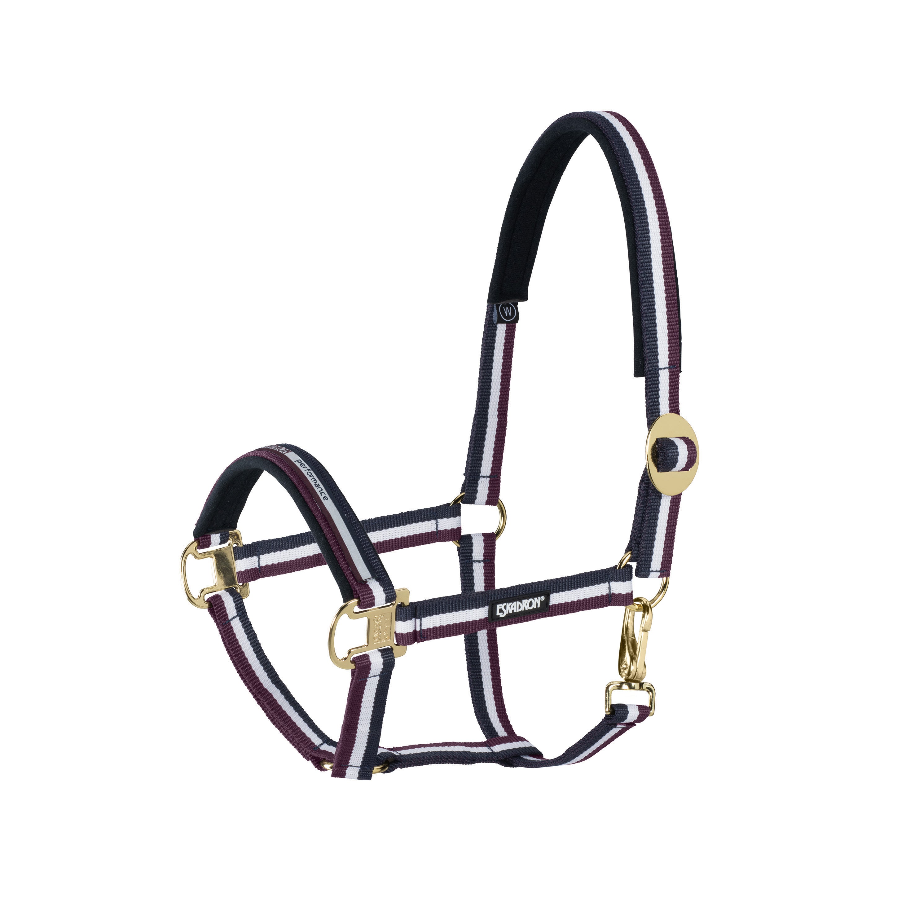 Eskadron Headcollar - Sliding Buckle Brass