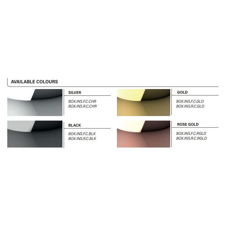 Kep Cromo2 - Shine/Mirror - Inserts for front panel