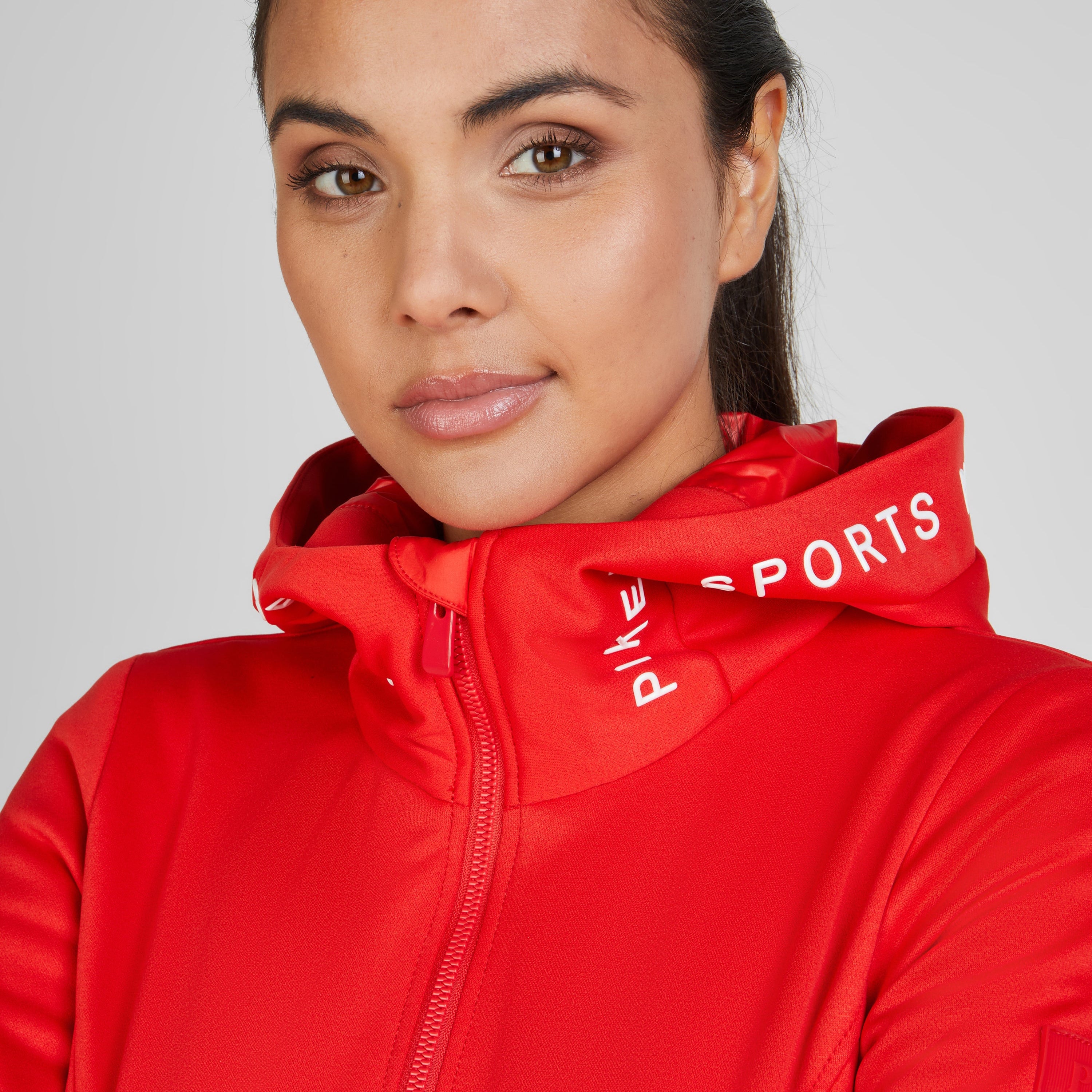 Pikeur SS25 Summerfleece Jacket 'Sports' 7038- Red Flame