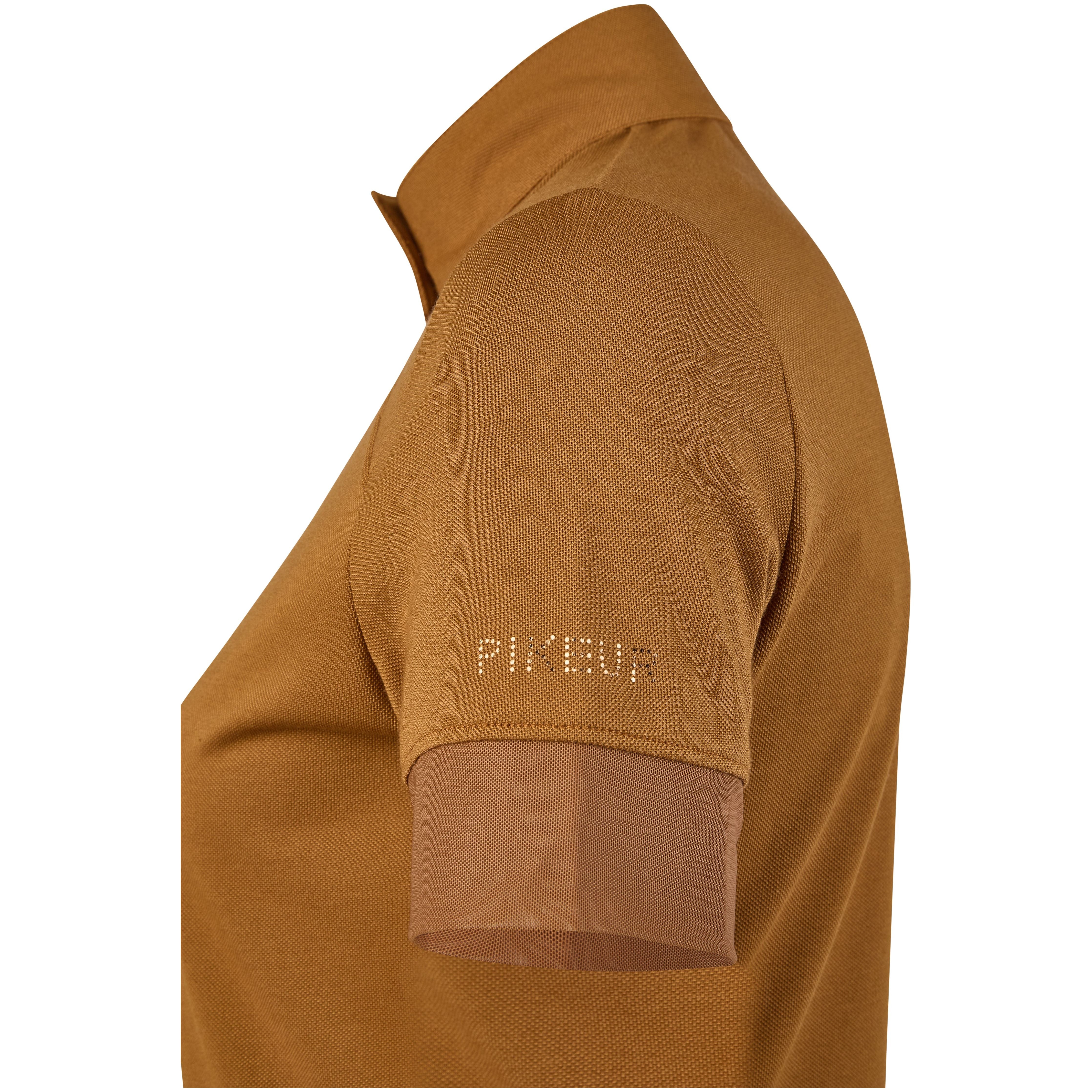 Pikeur SS25 Pique Shirt 'Sports' 7230- Golden Caramel