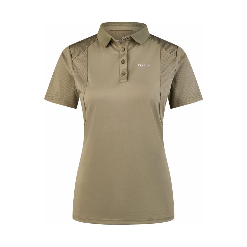 Pikeur SS25 Polo Shirt 'Sports' 7236- Moss Green