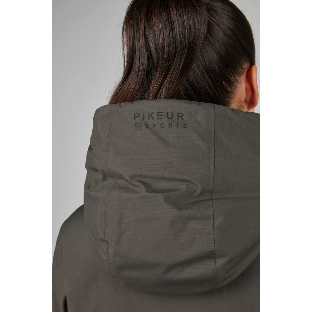 Pikeur AW25 Raincoat 8022 'Sports'- Deep Khaki