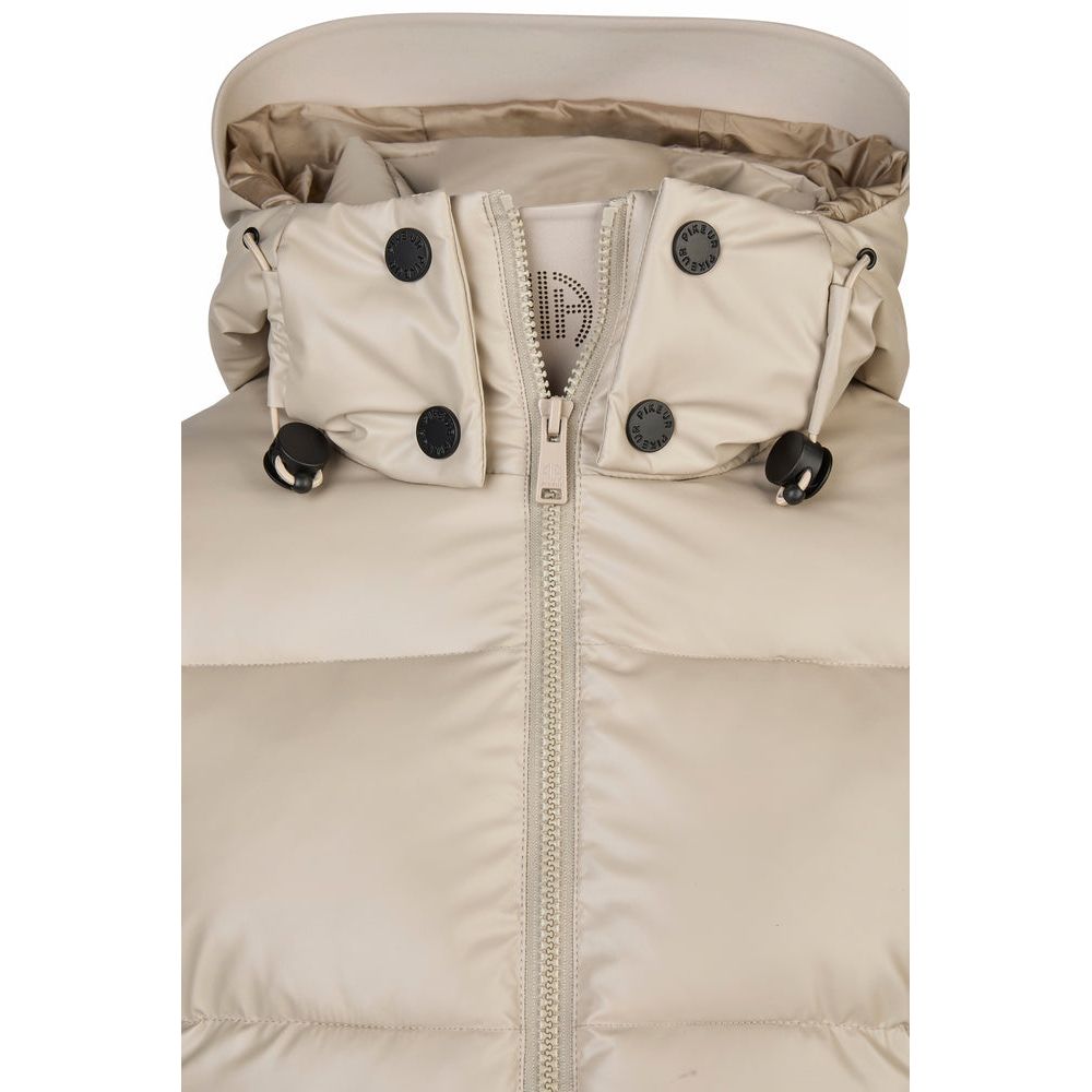 Pikeur AW25 Quilted Jacket 8023 'Athleisure'- Almond
