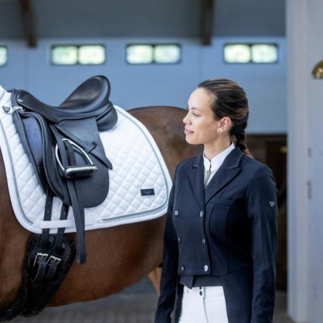 Catago Treasure Saddlepad- White