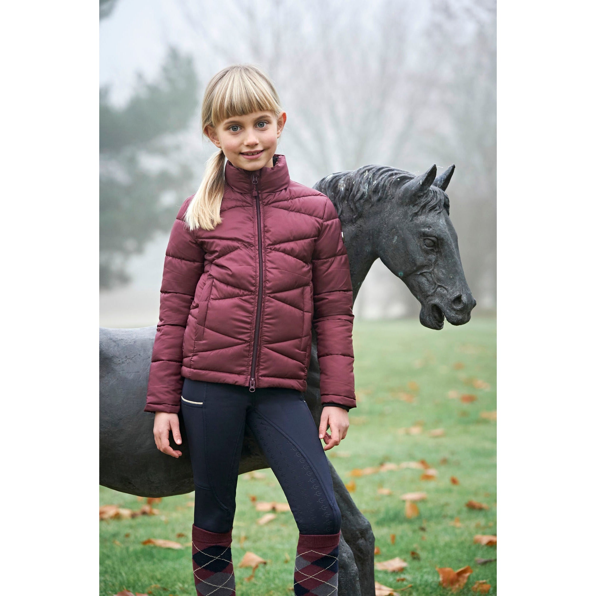 Covalliero AW22 Kids Quilted Jacket