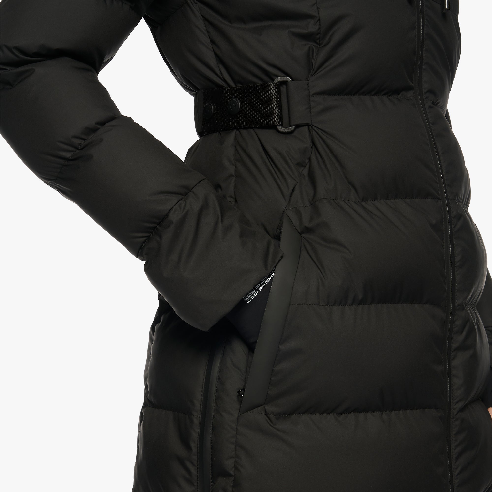 Cavalleria Toscana Belted Quilted Hooded Coat - last one Large
