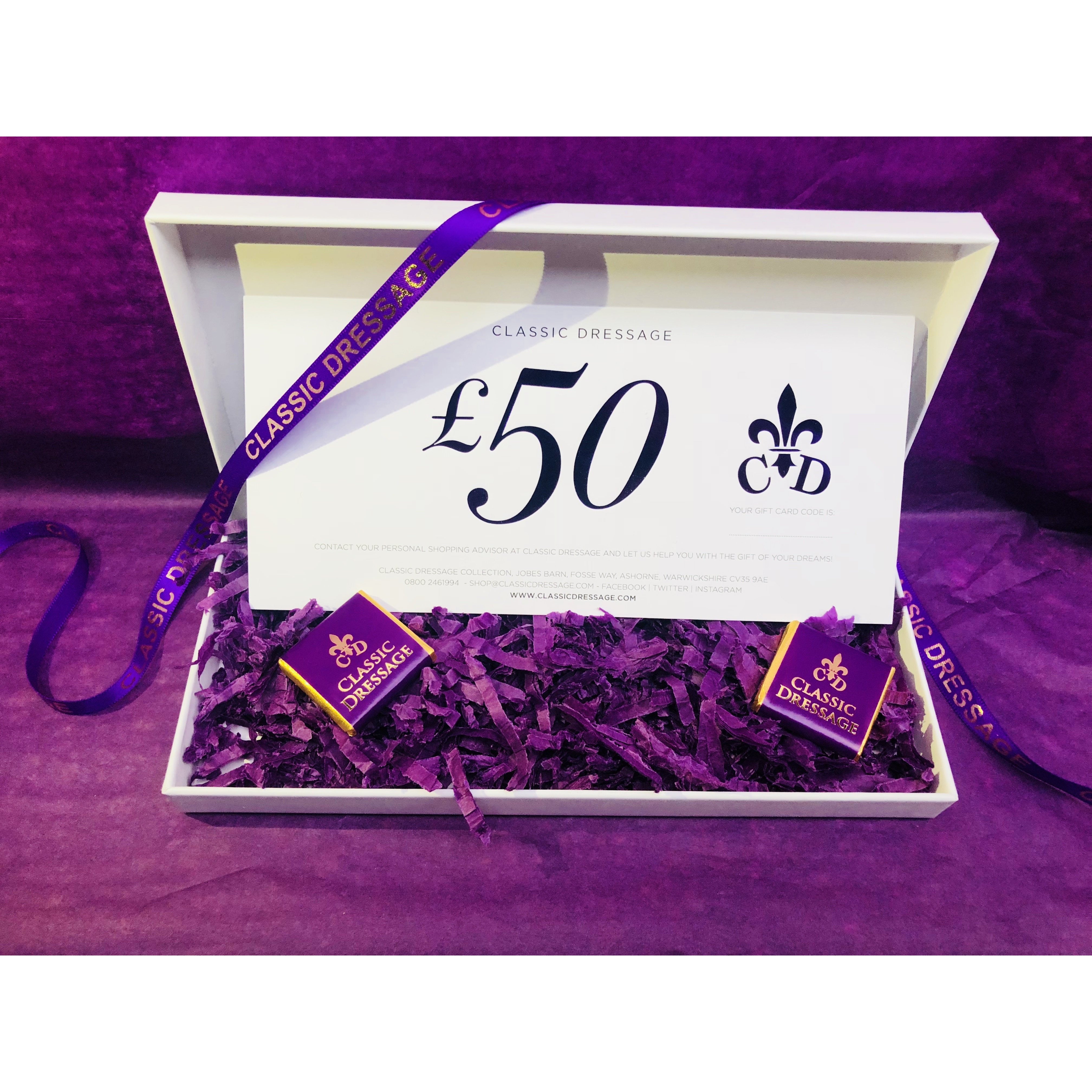 £50.00 Luxury Gift Voucher