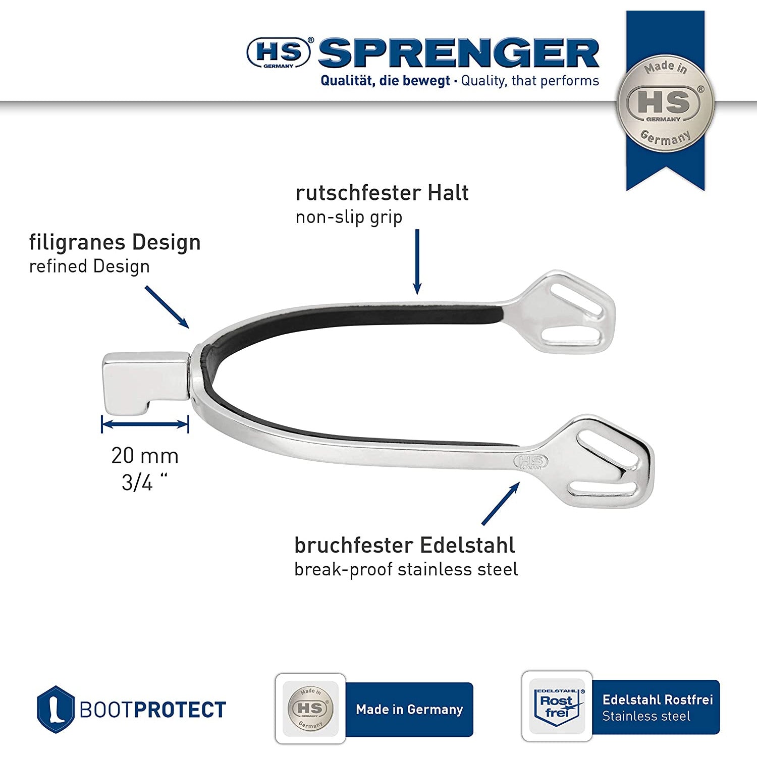 Sprenger 47727 BootProtect Hammer End Spur 20mm