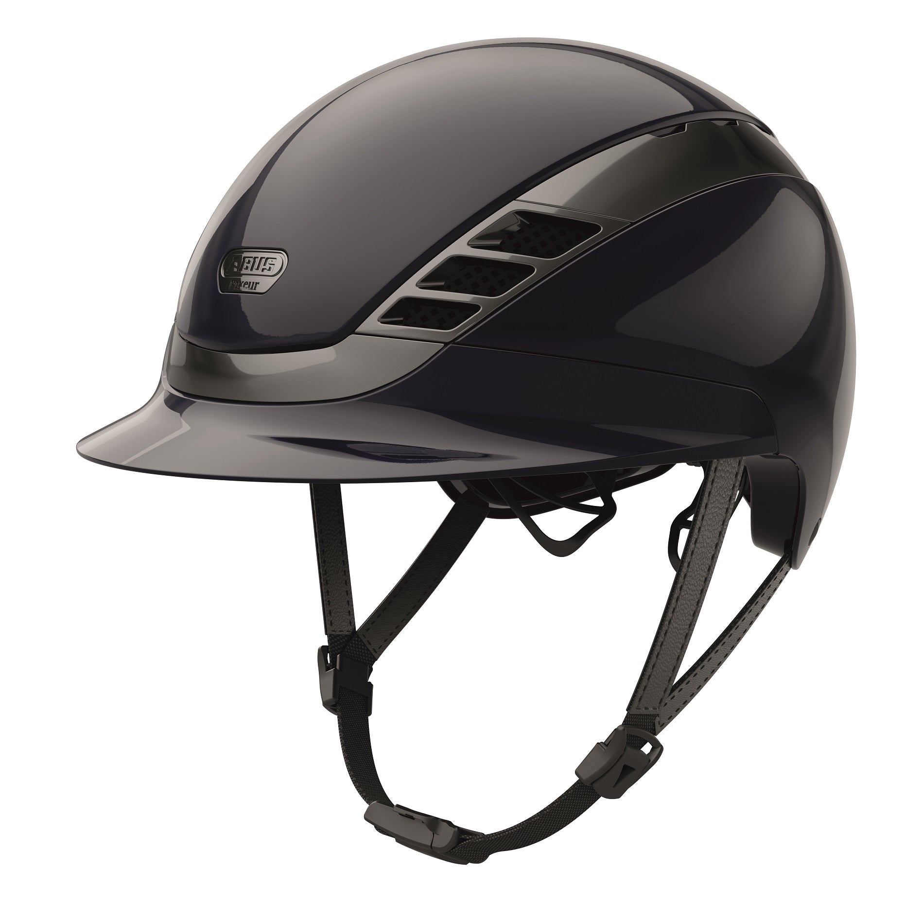 Abus AirLuxe Chrome Riding Helmet Youth