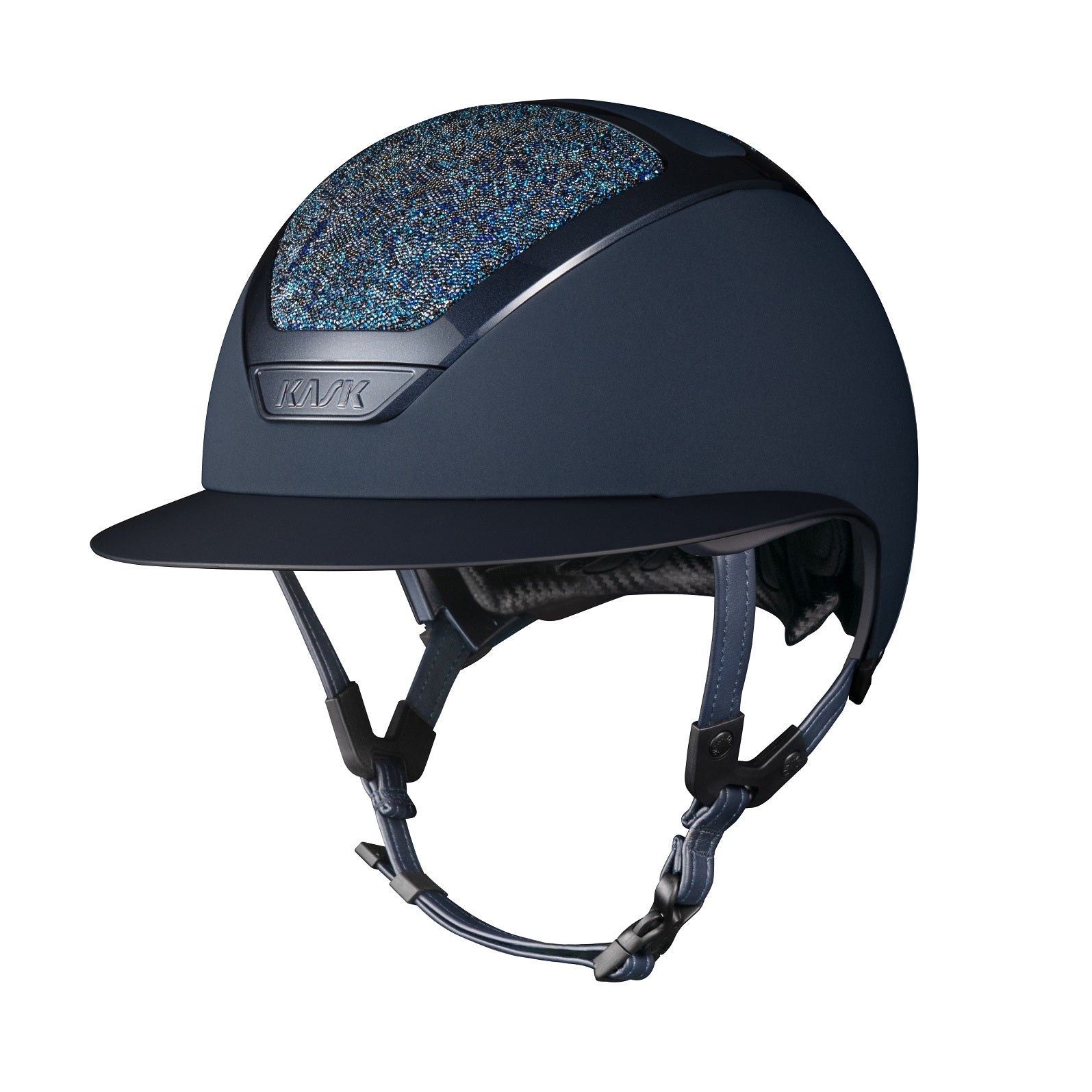 Kask Swarovski Midnight - regular peak or wide peak