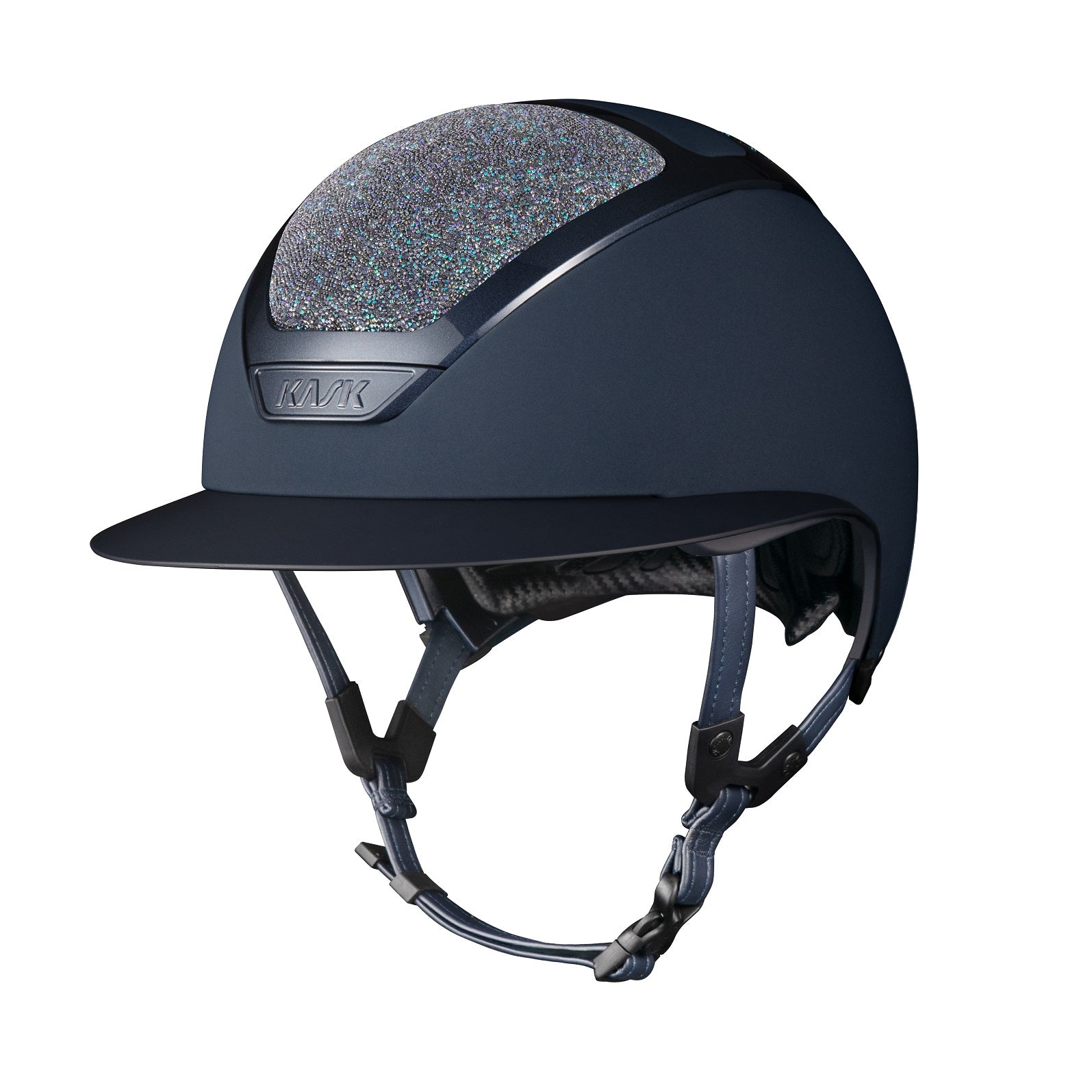 Kask Swarovski Midnight - regular peak or wide peak