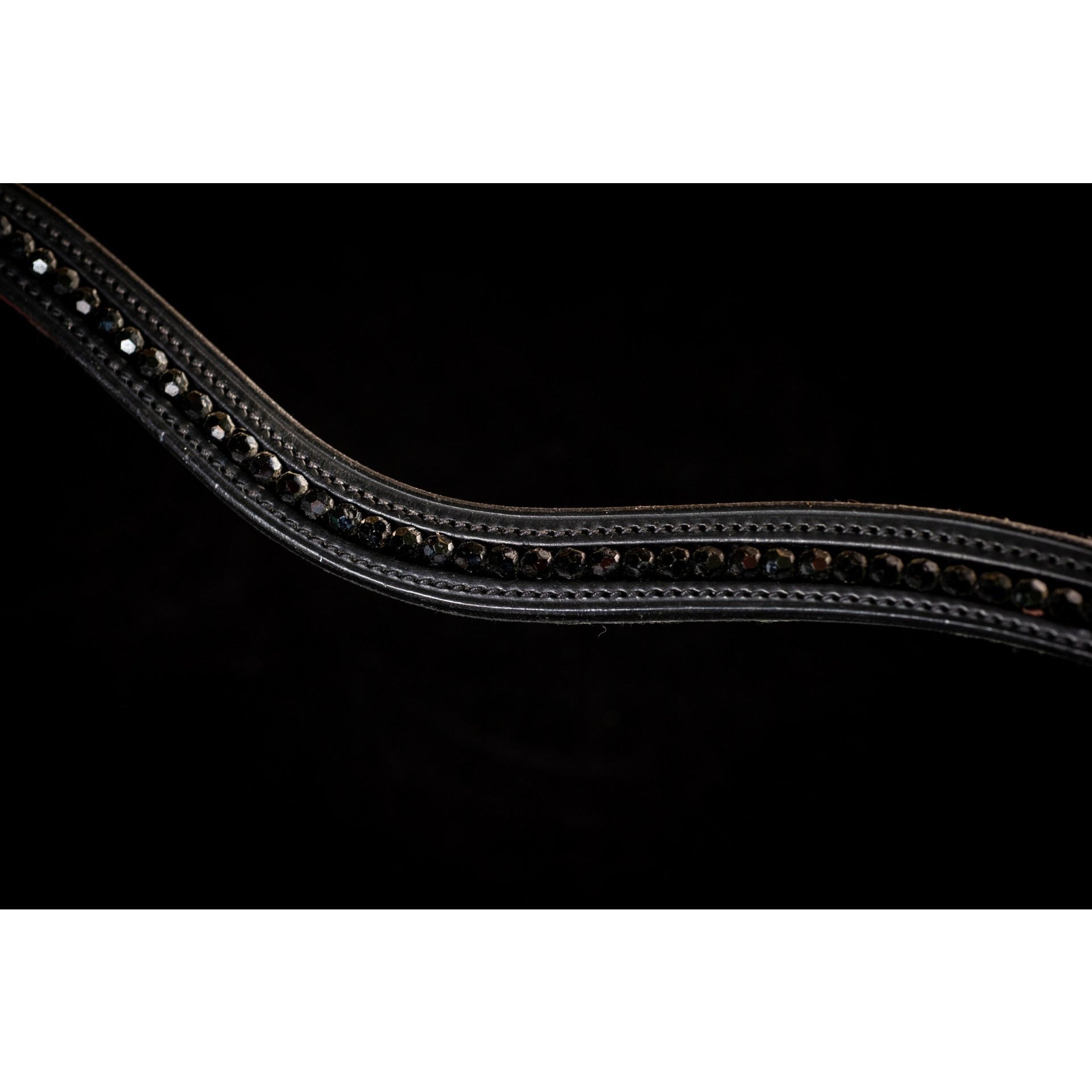 Fairfax Black Crystal Browband