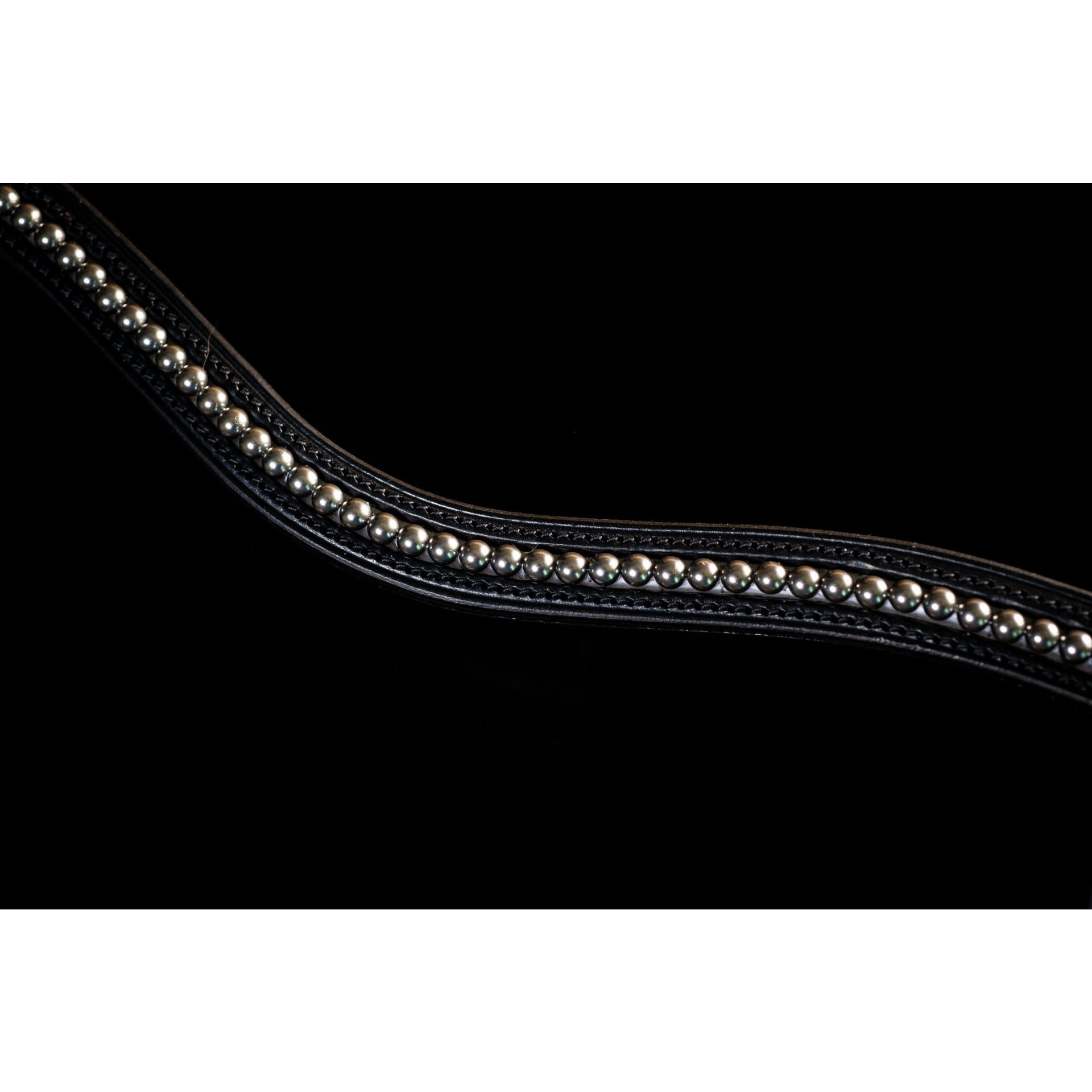 Fairfax Dark Grey Pearl Browband