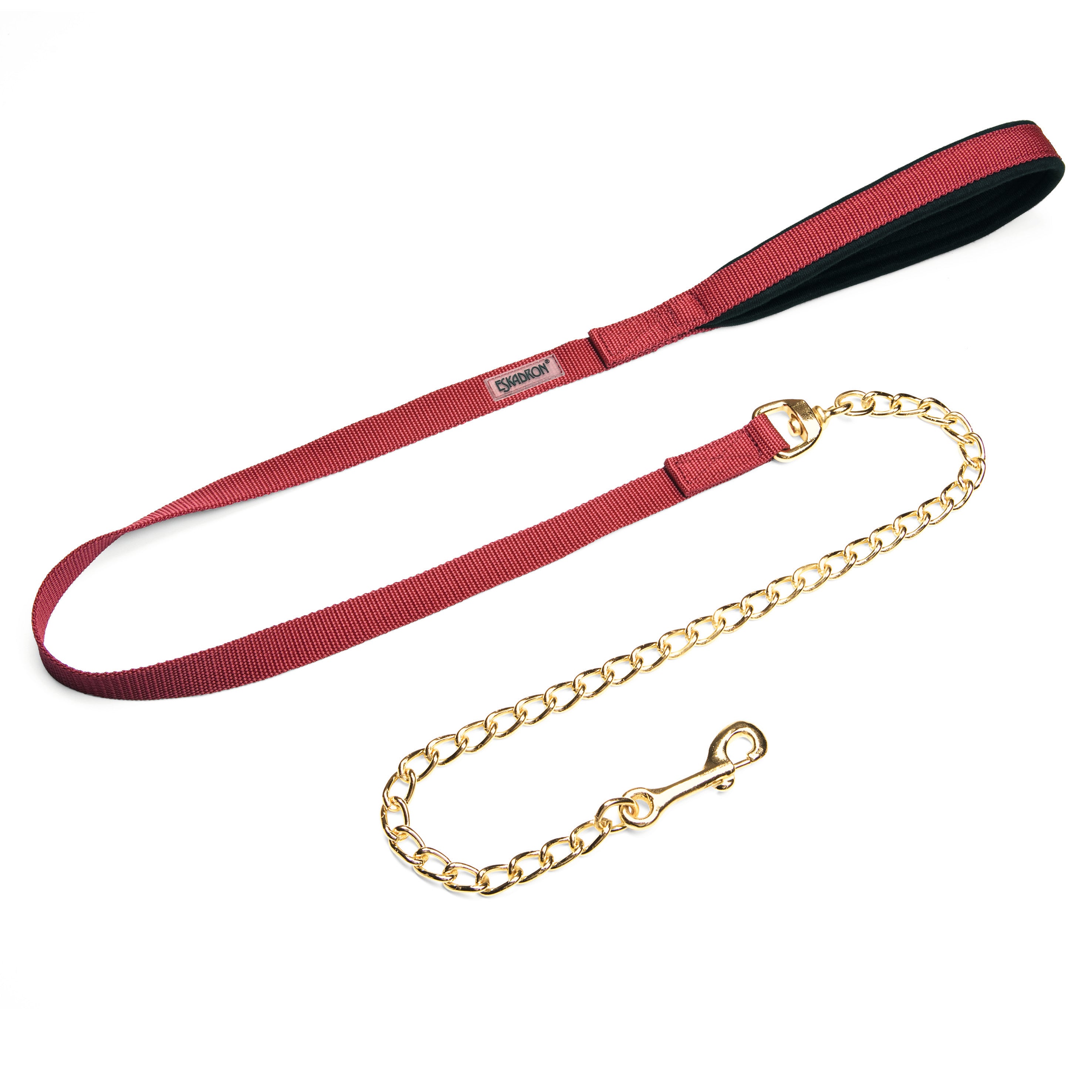 Eskadron Chain Lead Rope - Brass