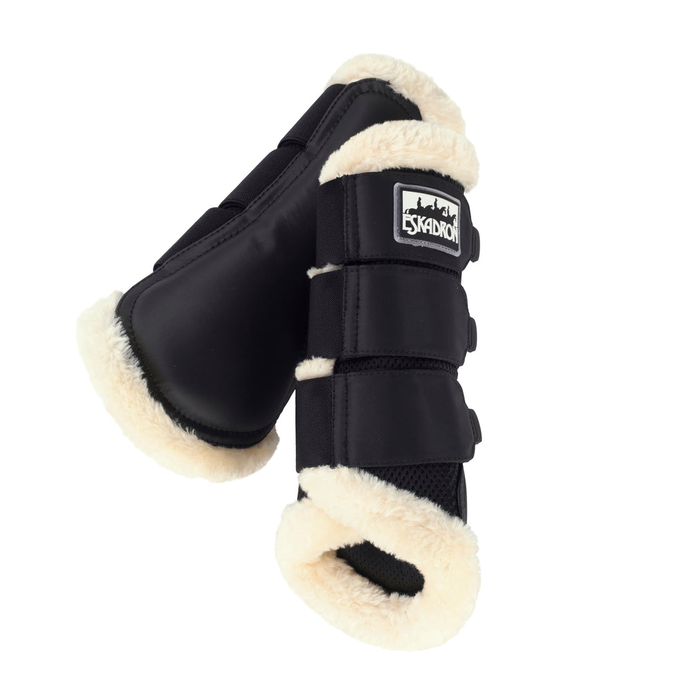 Eskadron Mesh Faux Fur Tendon Boots