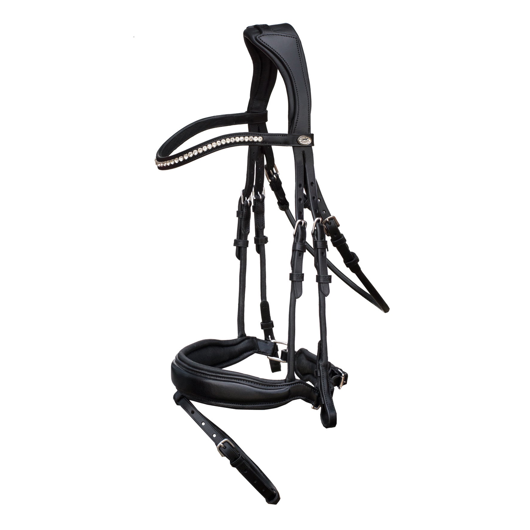 Schockemohle Malibu Rolled Snaffle Bridle