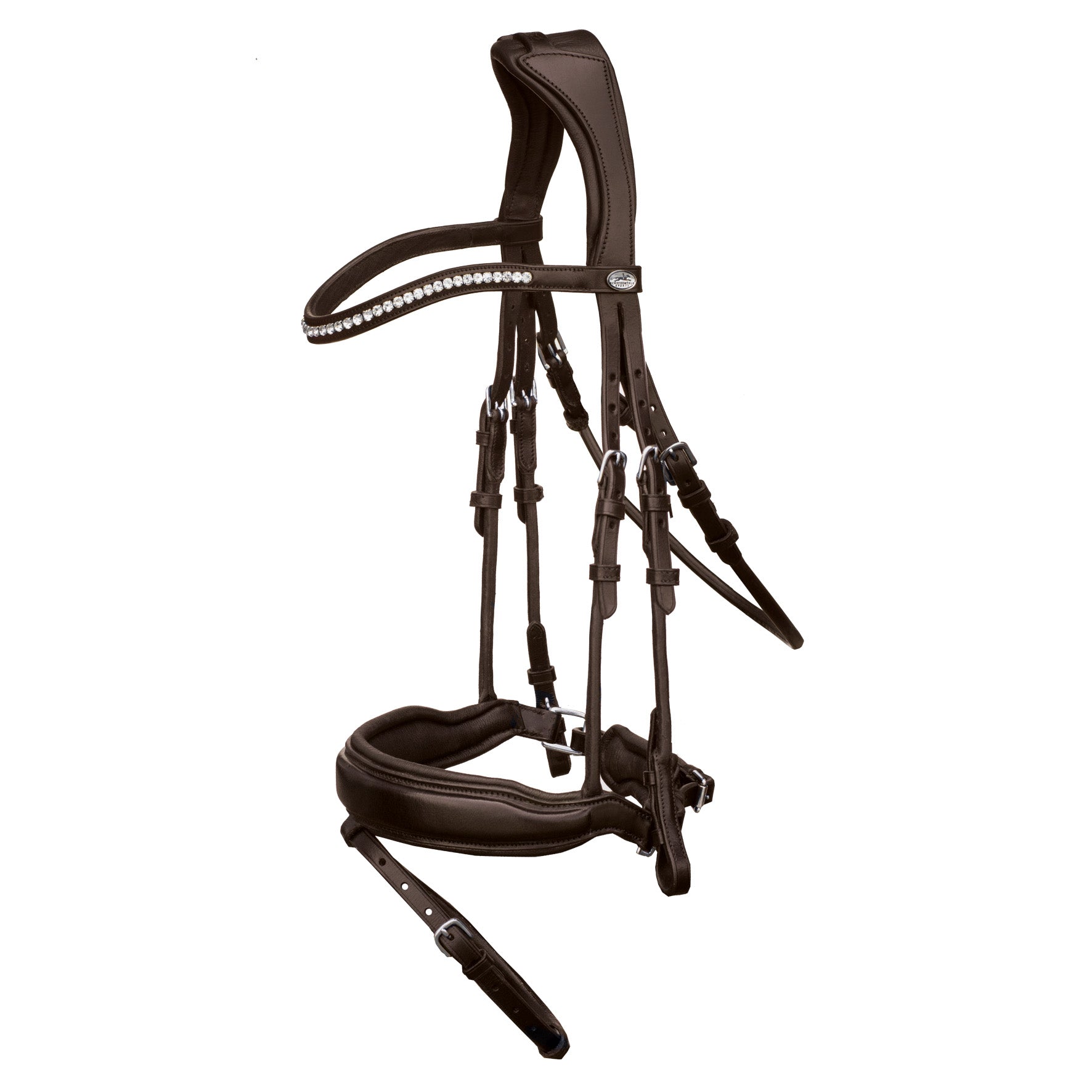 Schockemohle Malibu Rolled Snaffle Bridle