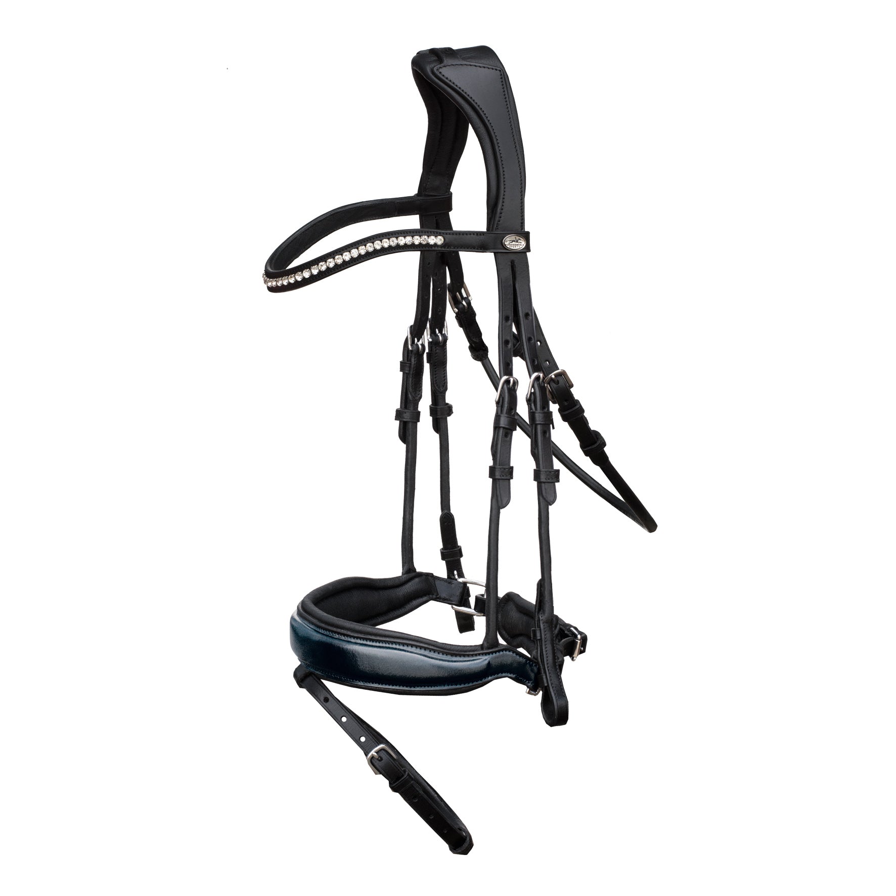 Schockemohle Malibu Rolled Snaffle Bridle